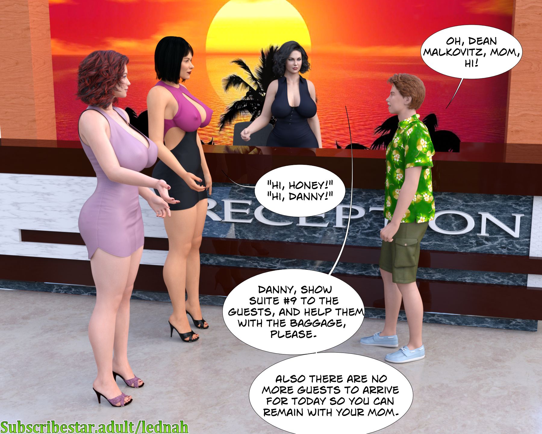The XXX adventures of danny McCroy [Lednah] 26 . The Smugglers Cove – page 3