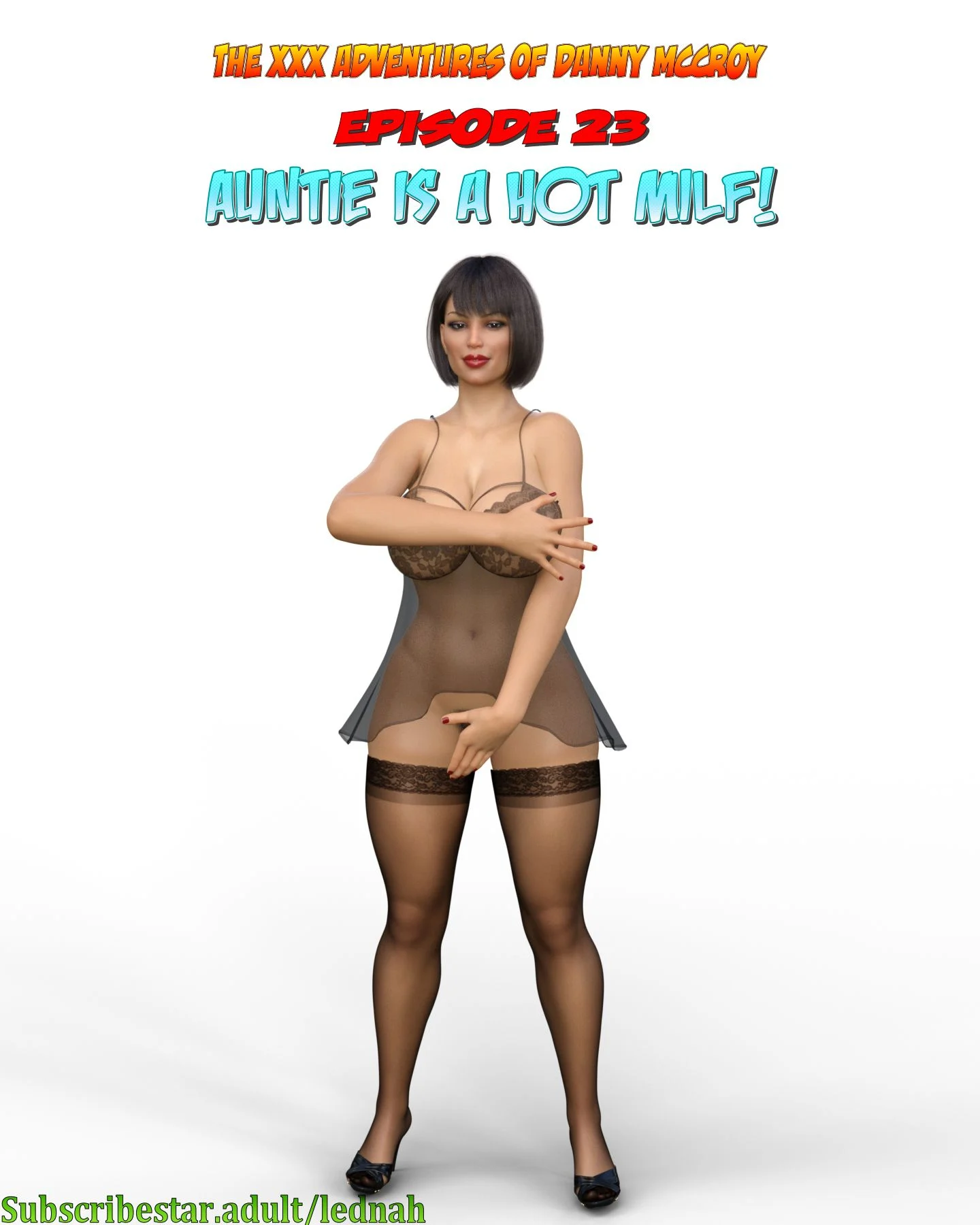 The XXX adventures of danny McCroy [Lednah] 23. Auntie is a hot milf – page 1