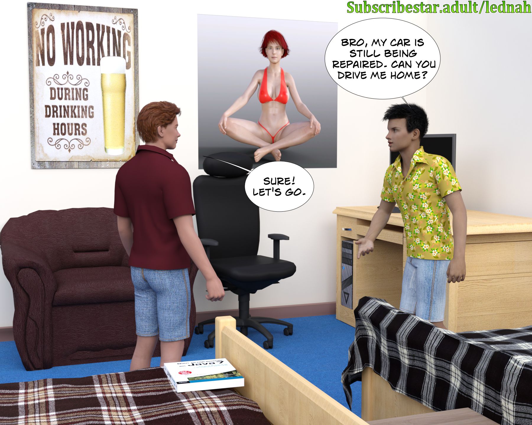 The XXX adventures of danny McCroy [Lednah] 23. Auntie is a hot milf – page 2