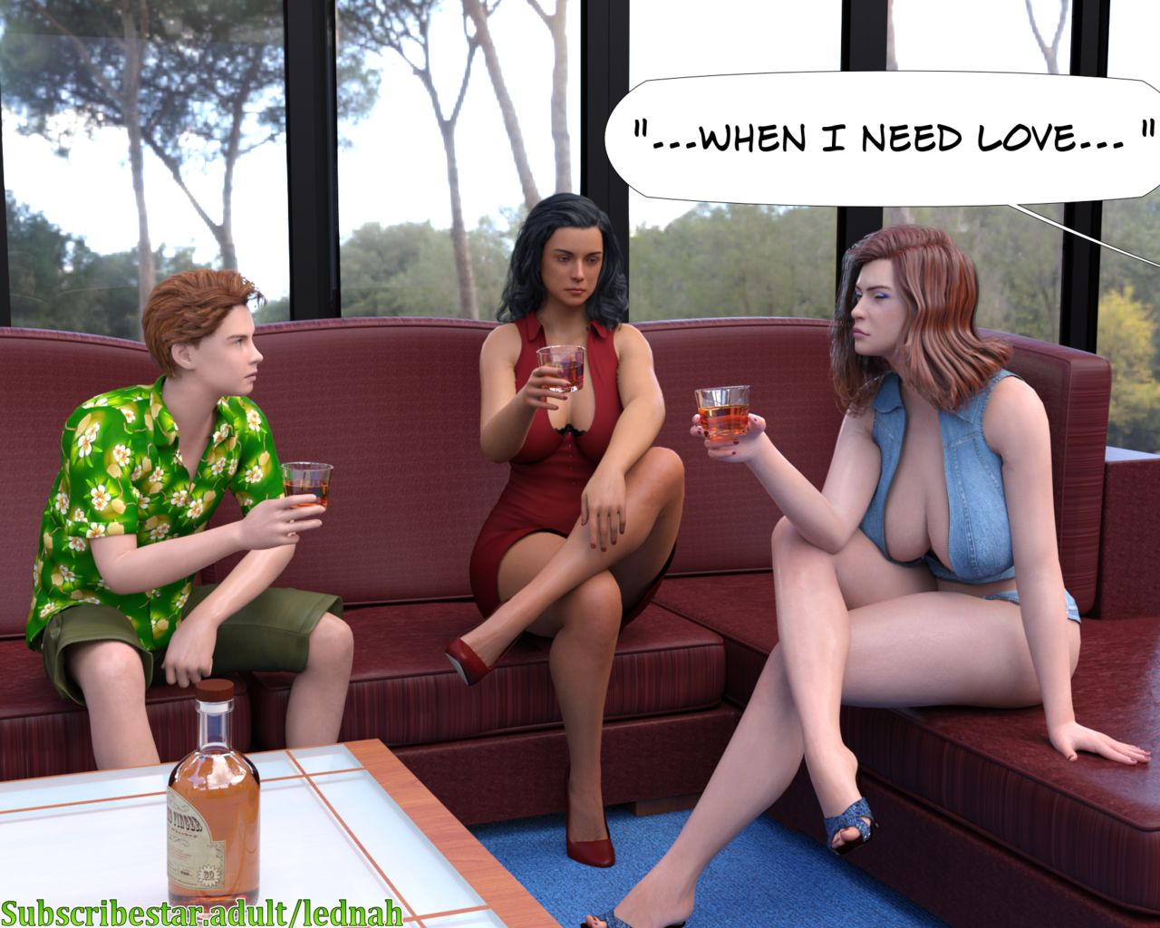 The XXX adventures of danny McCroy [Lednah] 6. Visit to Sexologist 3 – page 9