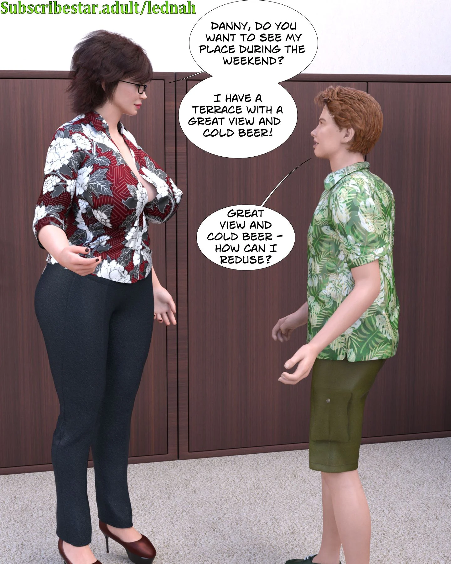 The XXX adventures of danny McCroy [Lednah] Extra.2 . Do You Like My Beer? – page 3