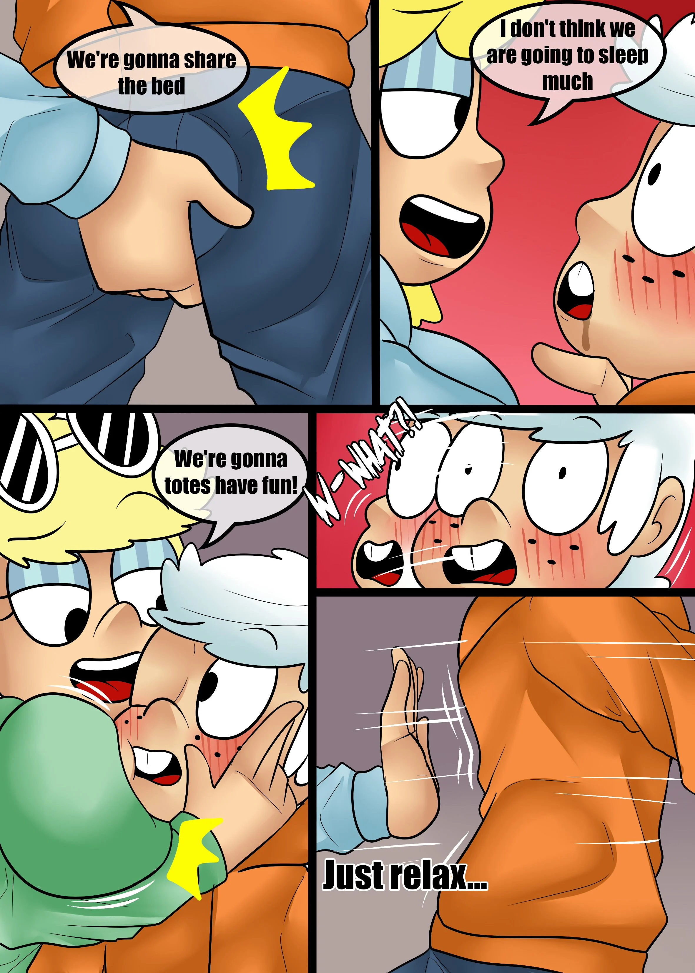 Louds in the club (The Loud House) [Zaicomaster14] 1 . Louds in the club - Chapter 1 (The Loud House) [Zaicomaster14] – page 25