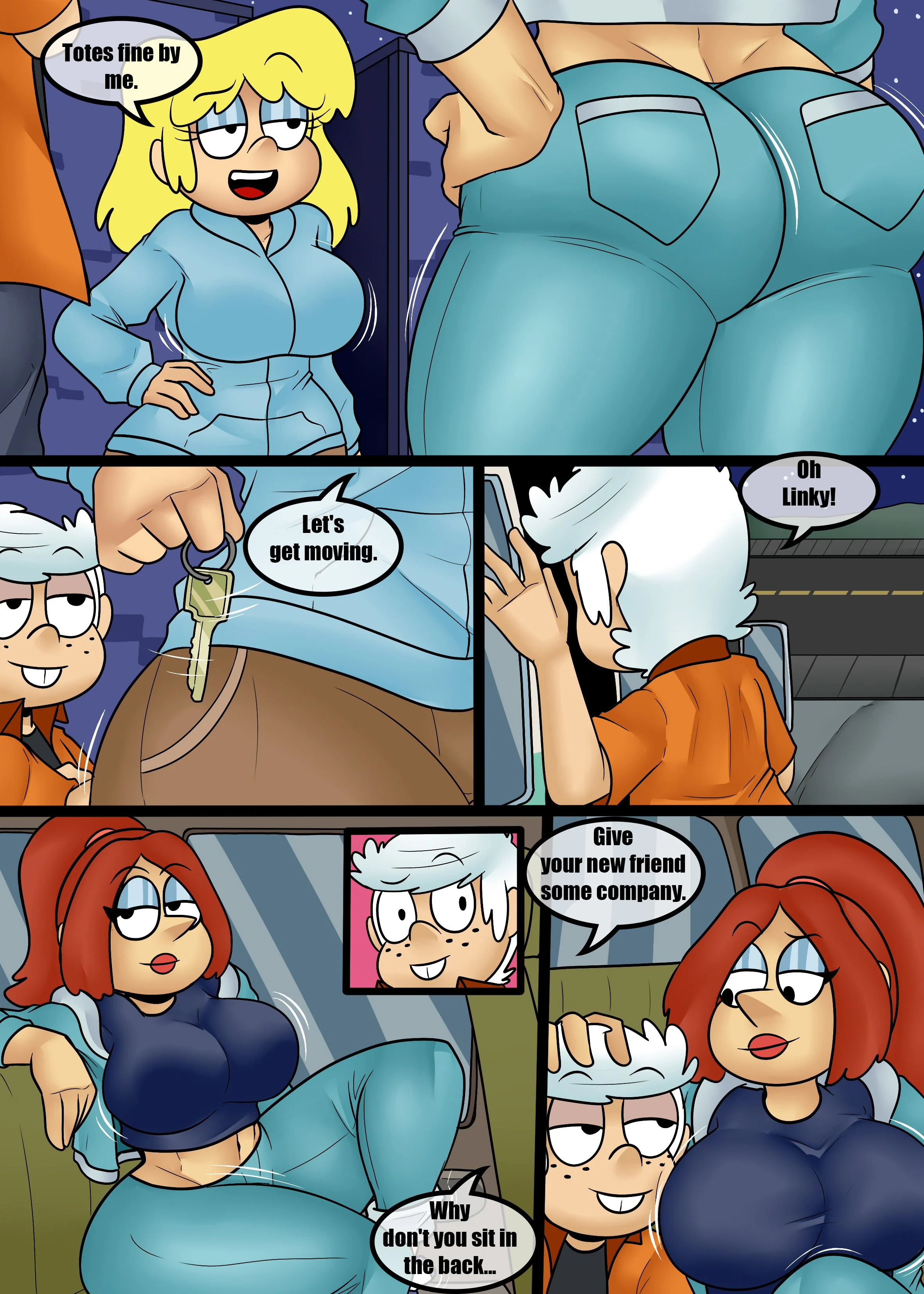 Louds in the club (The Loud House) [Zaicomaster14] 2 . Louds in the club - Chapter 2 (The Loud House) [Zaicomaster14] – page 22