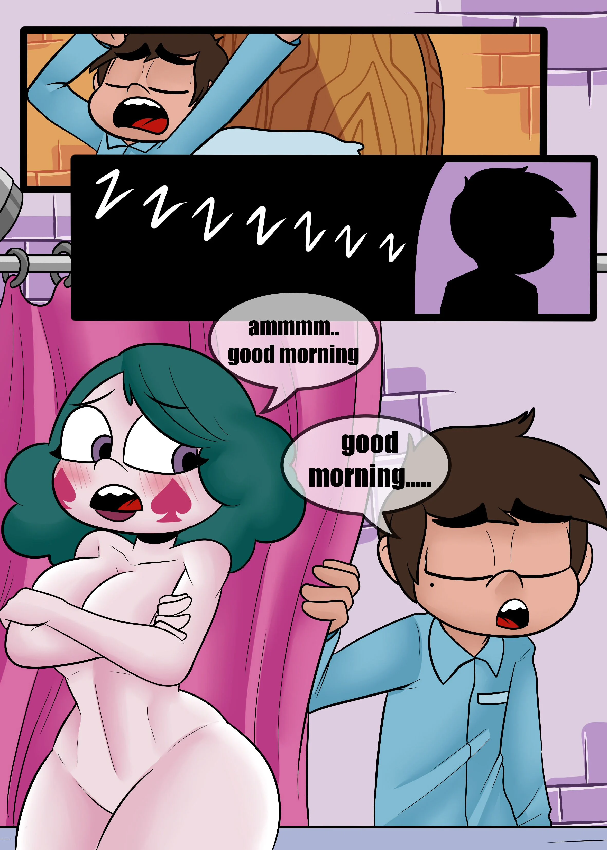 Eclipsa in the shower (Star vs the Forces of Evil) [Zaicomaster14] 1 . Eclipsa in the shower - Chapter 1 (Star vs the Forces of Evil) [Zaicomaster14] – page 2