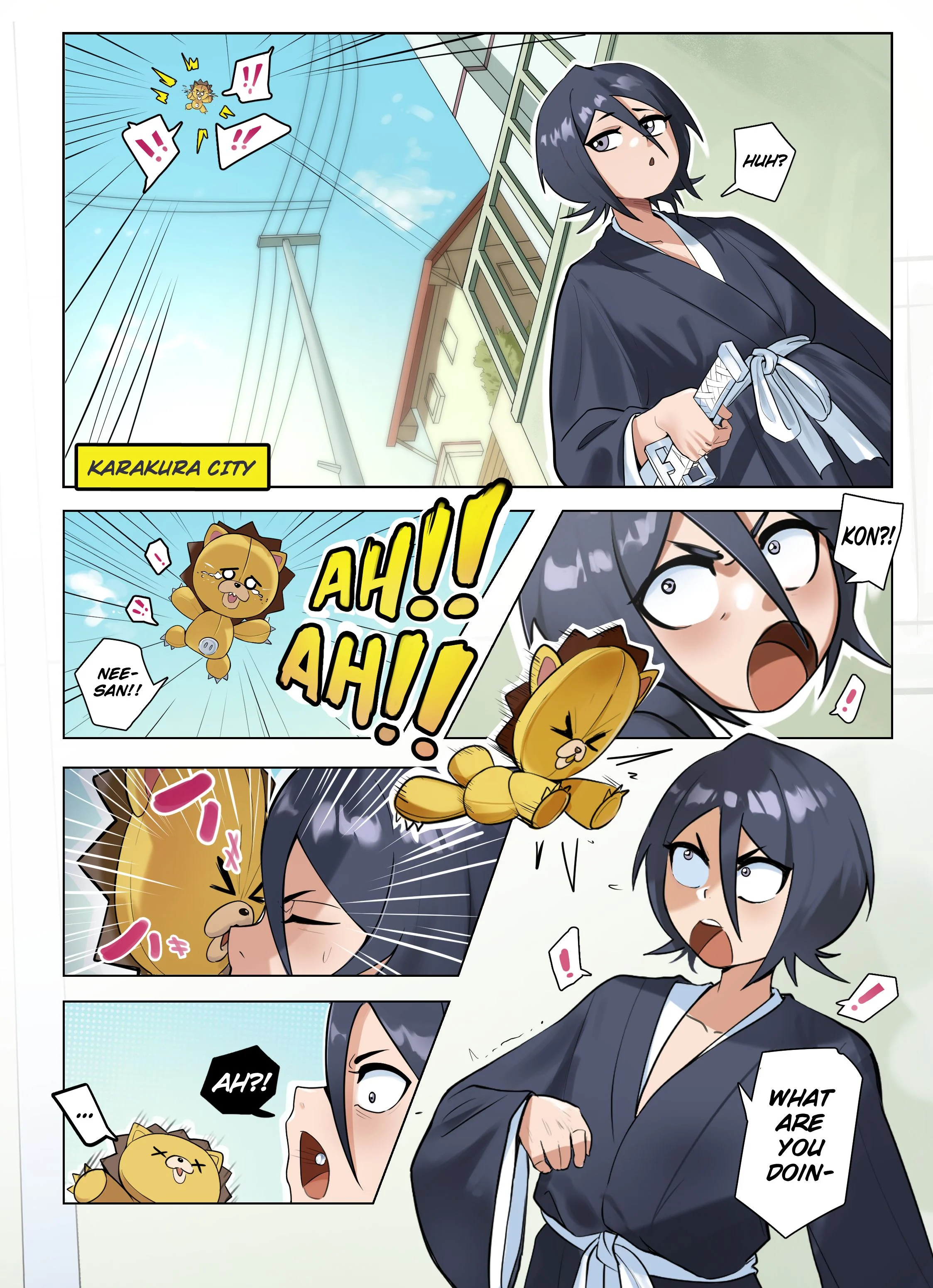 Kon inside Me (Bleach) [TSFSingularity , Waligner] 1 . Kon inside Me - Chapter 1 (Bleach) [TSFSingularity , Waligner] – page 5