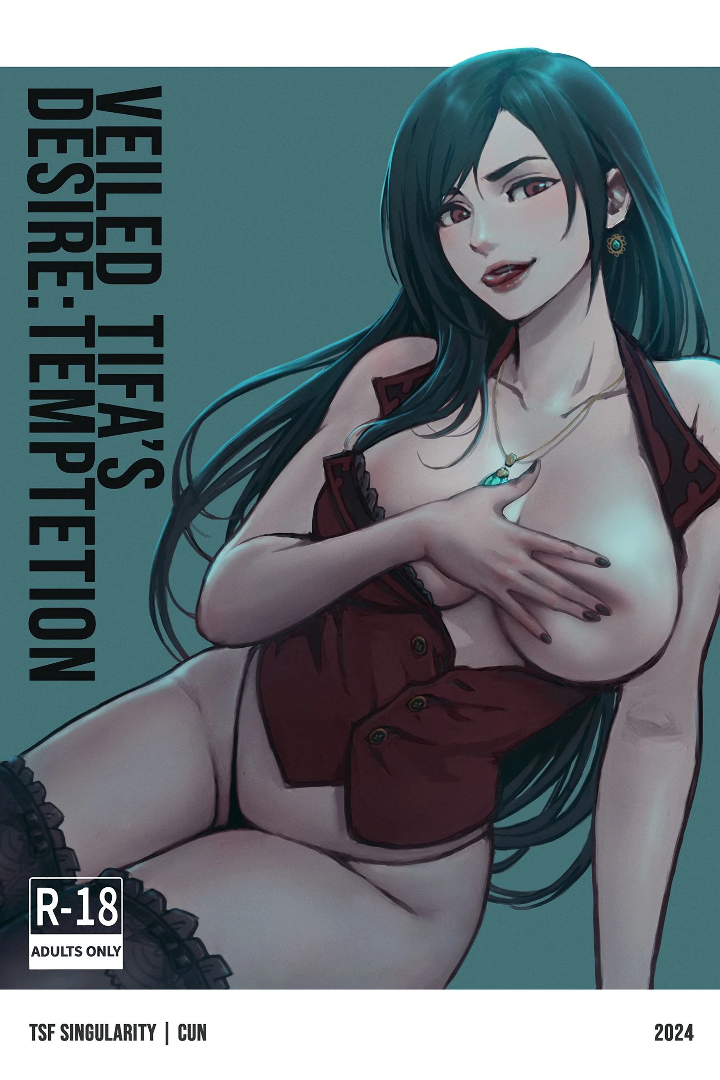 Veiled Tifa’s Desire: Temptetion (Final Fantasy VII) [TSFSingularity , CunCyun] 1 . Veiled Tifa's Desire: Temptetion - Chapter 1 (Final Fantasy VII) [TSFSingularity , CunCyun] – page 8