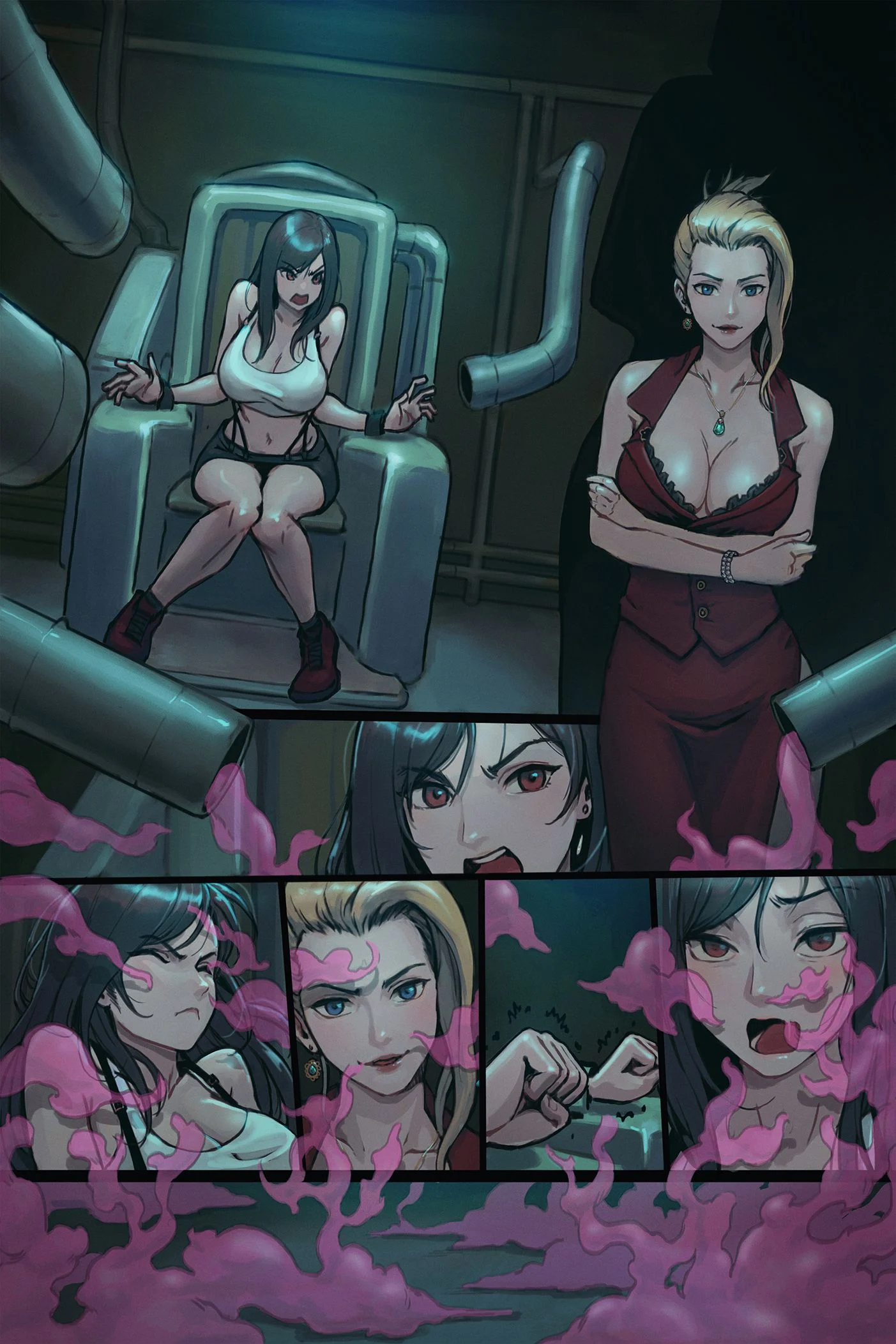 Veiled Tifa’s Desire: Temptetion (Final Fantasy VII) [TSFSingularity , CunCyun] 1 . Veiled Tifa's Desire: Temptetion - Chapter 1 (Final Fantasy VII) [TSFSingularity , CunCyun] – page 9