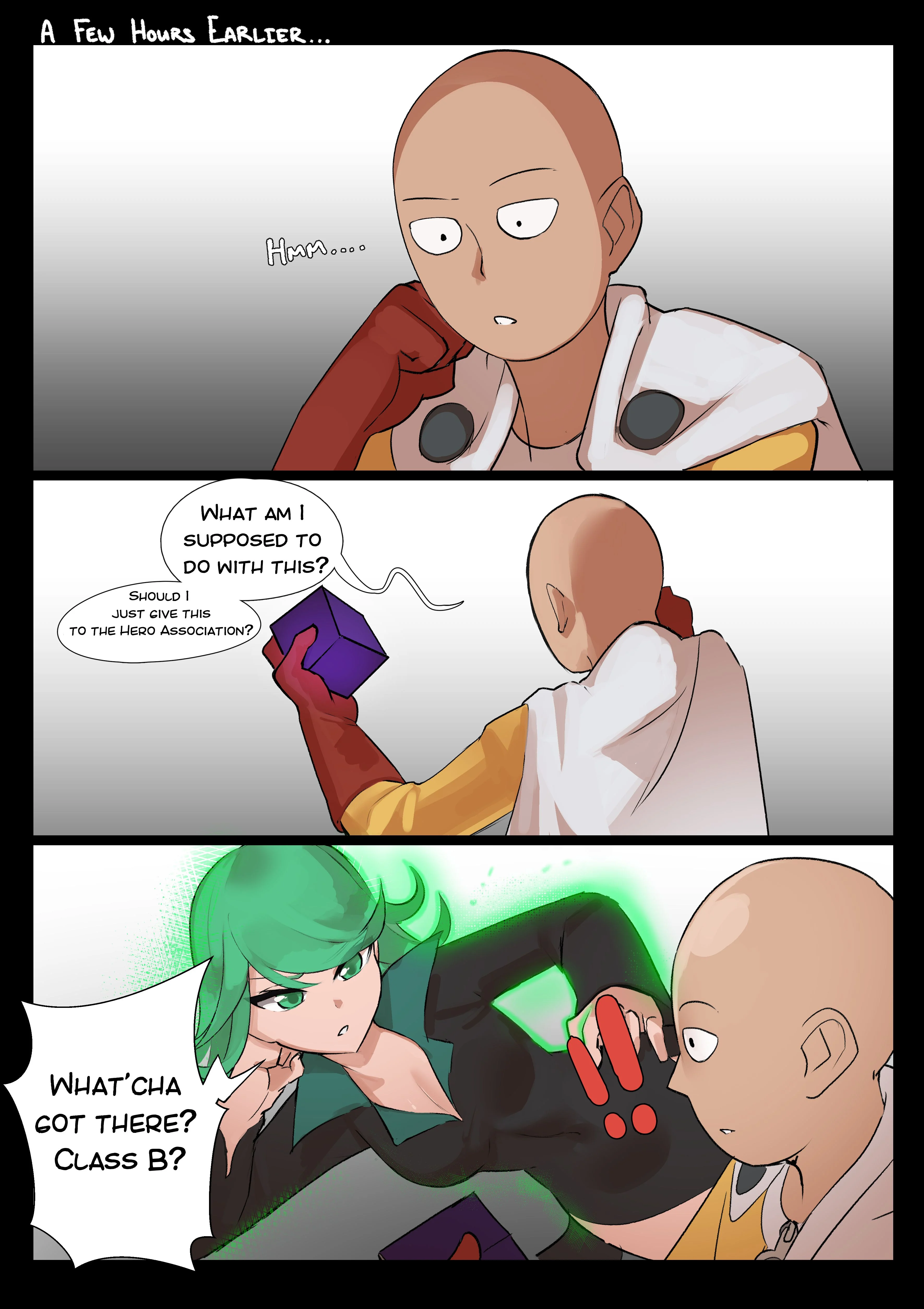 What a Twist! (One Punch Man) [aBigBrother , TSFSingularity] 1 . What a Twist! - Chapter 1 (One Punch Man) [aBigBrother , TSFSingularity] – page 2