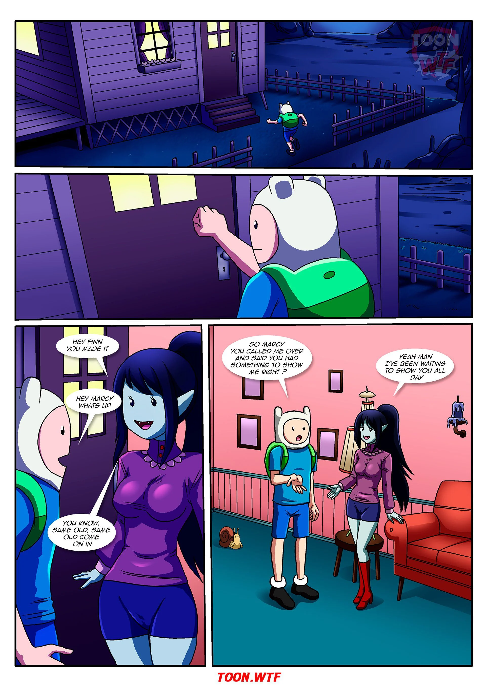 Fifty Shades of Fangs (Adventure Time) [Palcomix] 1 . Fifty Shades of Fangs - Chapter 1 (Adventure Time) [Palcomix] – page 2