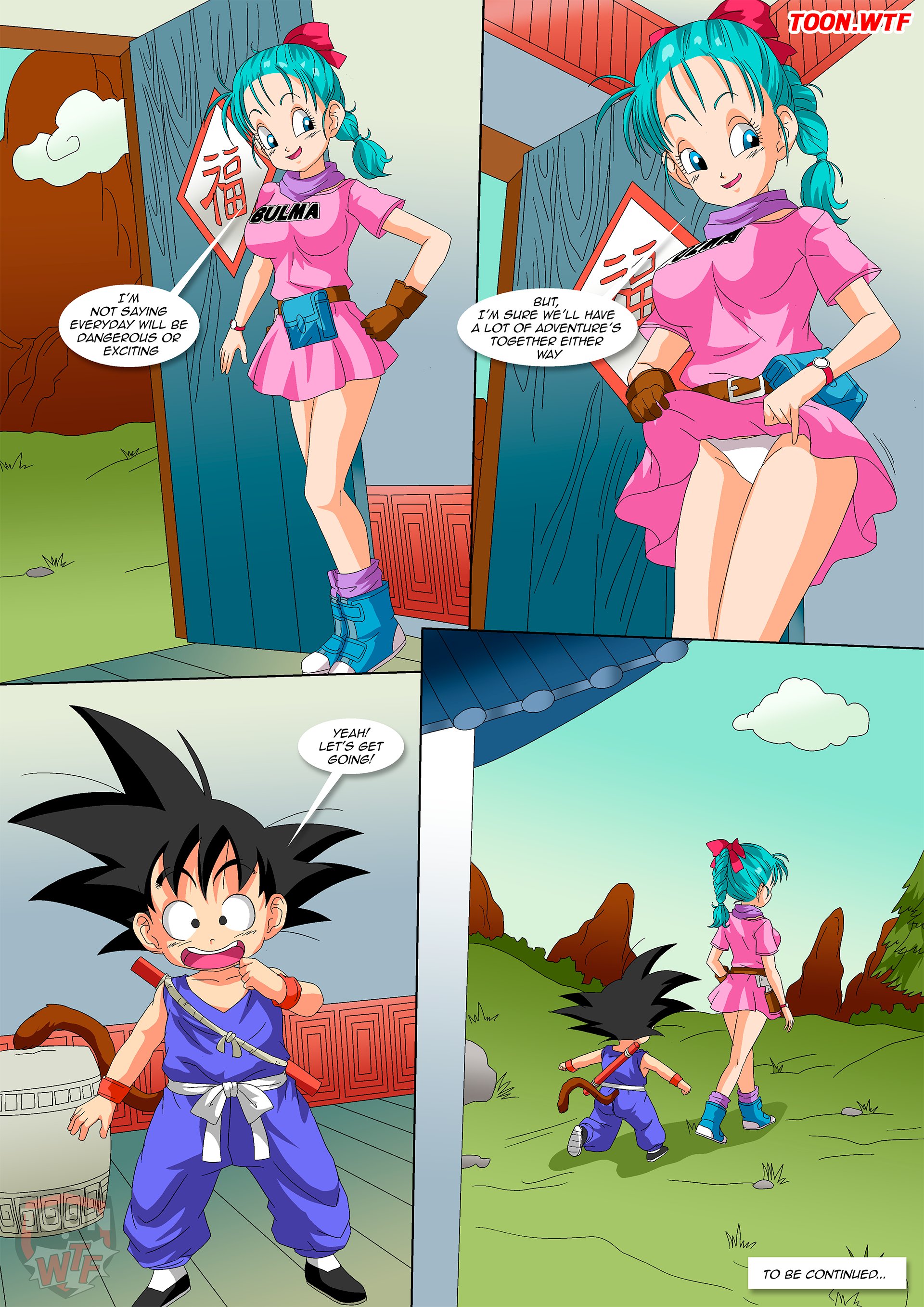 Hands Off Dragon Balls (Dragon Ball) [Palcomix] 1 . Hands Off Dragon Balls - Chapter 1 (Dragon Ball) [Palcomix] – page 17