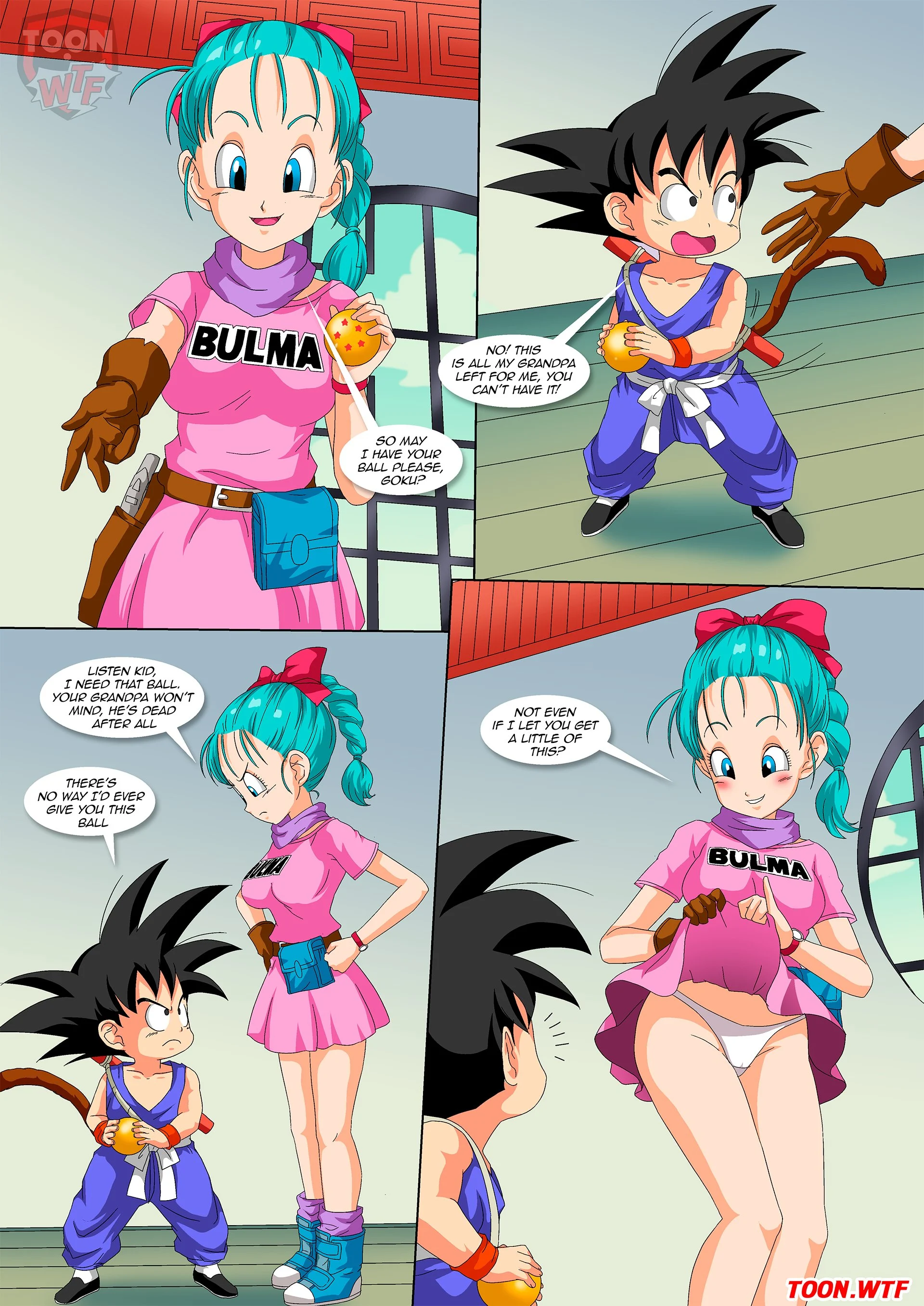 Hands Off Dragon Balls (Dragon Ball) [Palcomix] 1 . Hands Off Dragon Balls - Chapter 1 (Dragon Ball) [Palcomix] – page 3