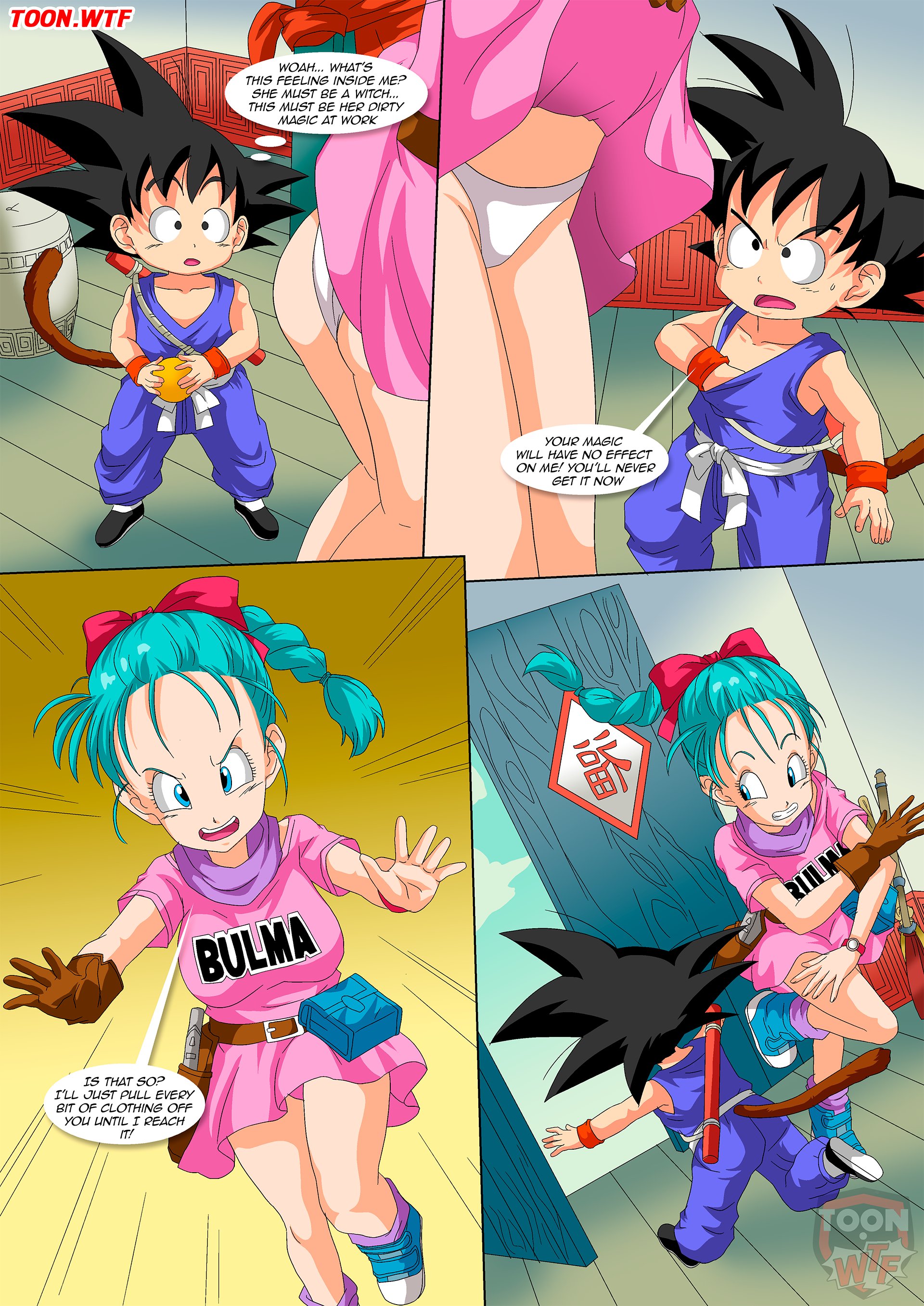 Hands Off Dragon Balls (Dragon Ball) [Palcomix] 1 . Hands Off Dragon Balls - Chapter 1 (Dragon Ball) [Palcomix] – page 4