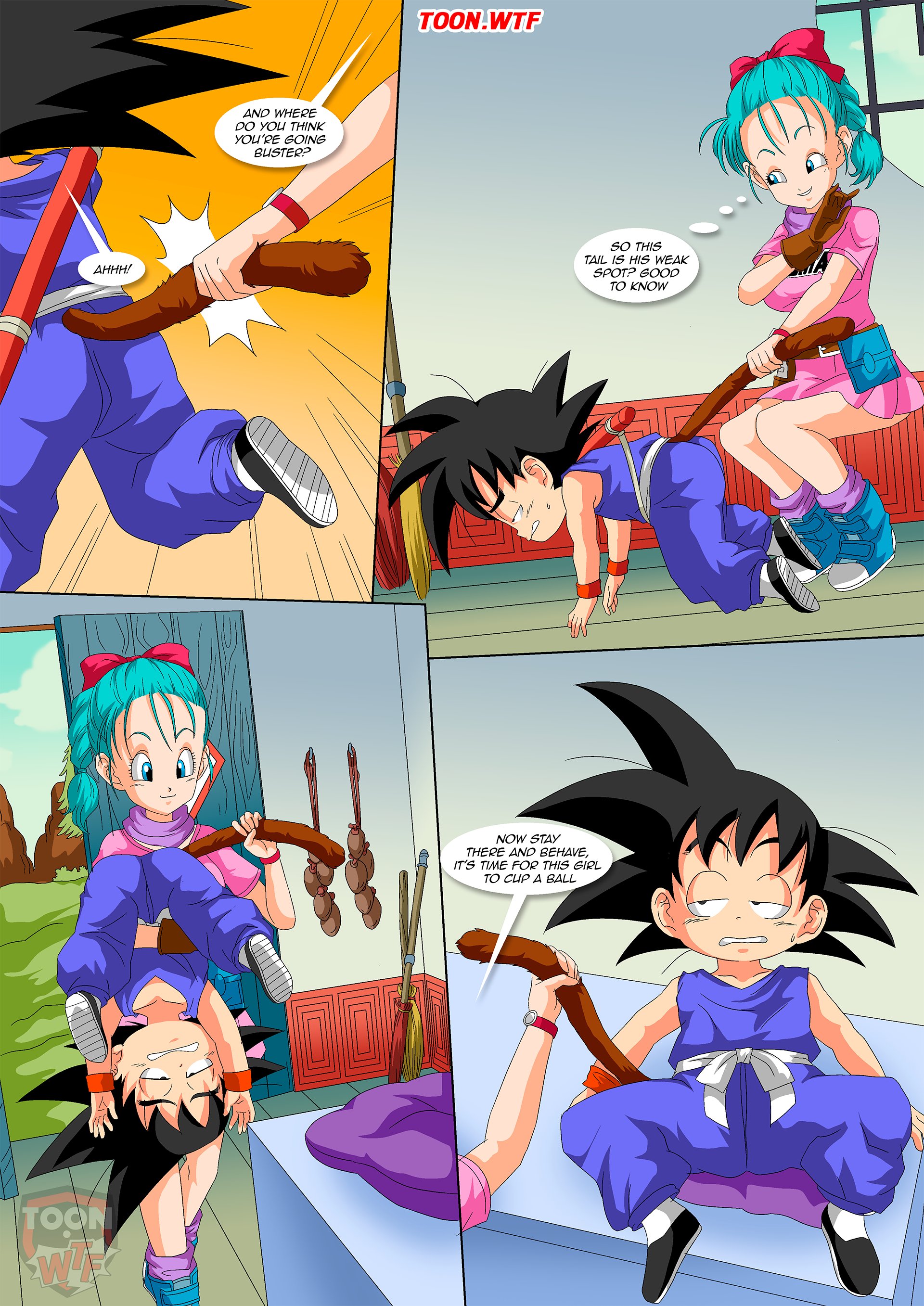 Hands Off Dragon Balls (Dragon Ball) [Palcomix] 1 . Hands Off Dragon Balls - Chapter 1 (Dragon Ball) [Palcomix] – page 5