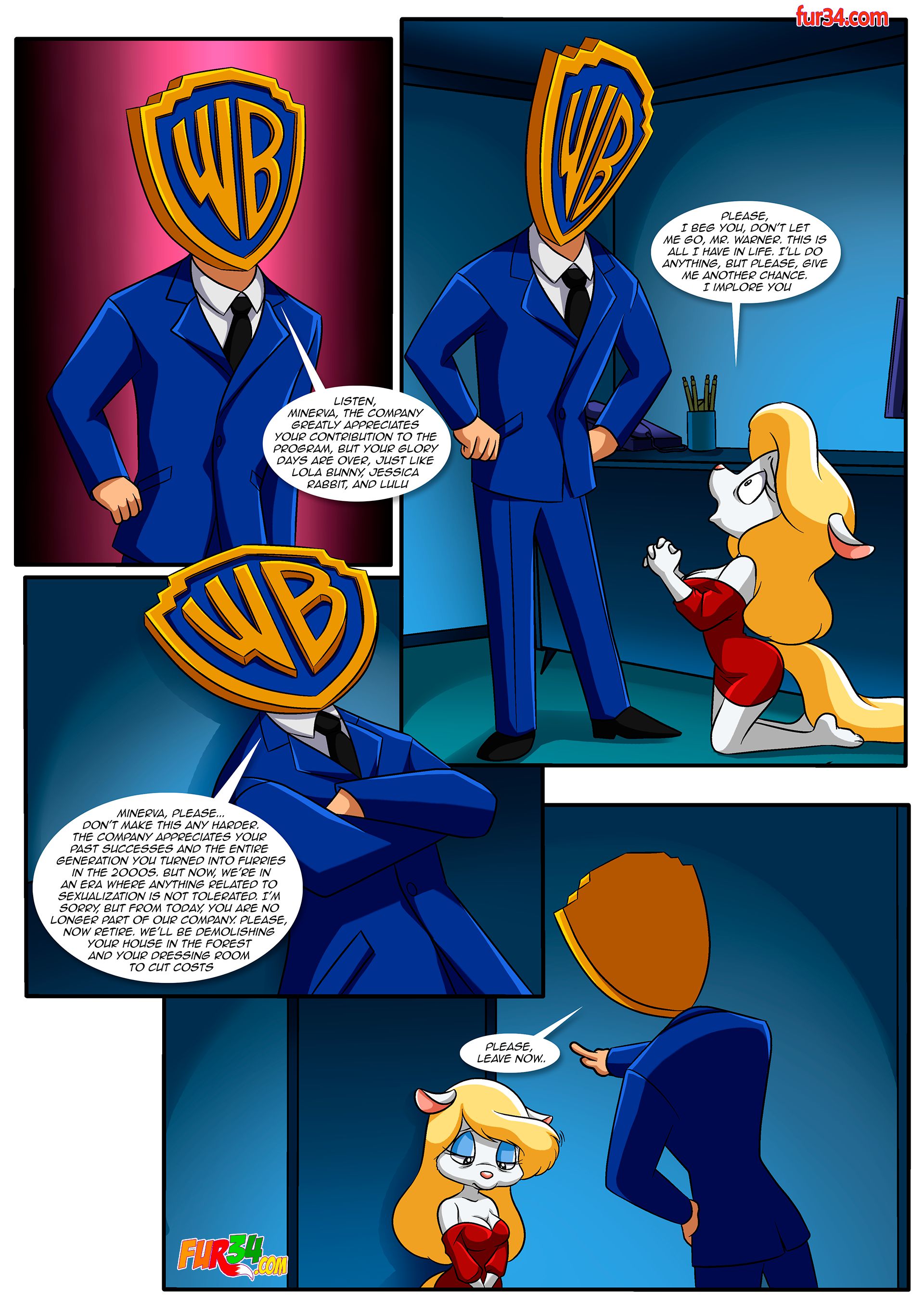 Minerva Mink: Out of Service! (Animaniacs) [Palcomix] 1 . Minerva Mink: Out of Service! - Chapter 1 (Animaniacs) [Palcomix] – page 3