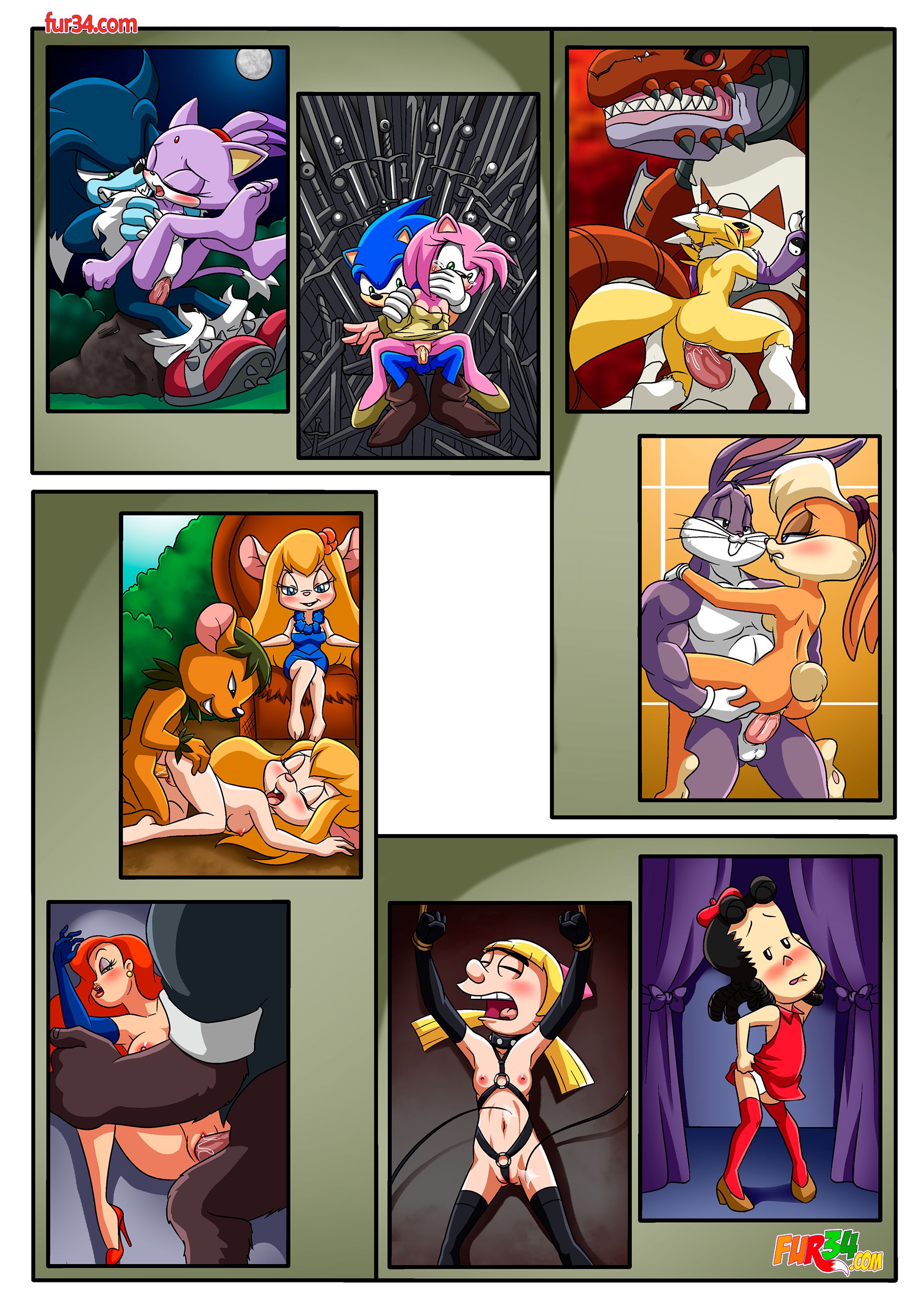 Minerva Mink: Out of Service! (Animaniacs) [Palcomix] 1 . Minerva Mink: Out of Service! - Chapter 1 (Animaniacs) [Palcomix] – page 8
