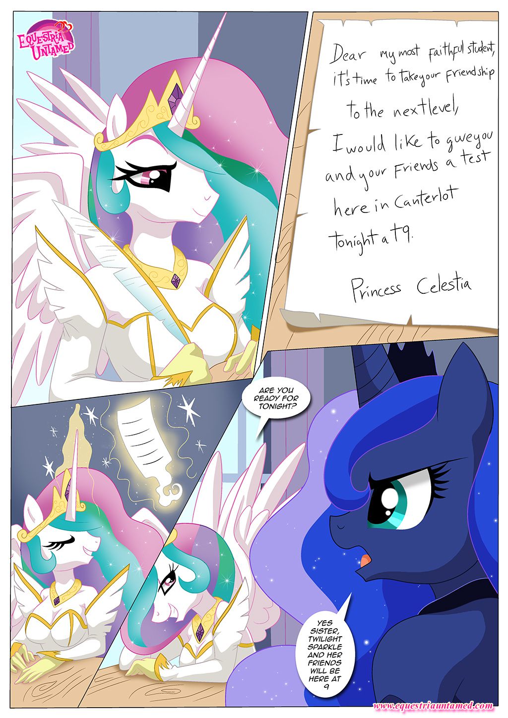 The Next Level of Friendship (My Little Pony: Friendship is Magic) [Palcomix] 1 . The Next Level of Friendship - Chapter 1 (My Little Pony: Friendship is Magic) [Palcomix] – page 2