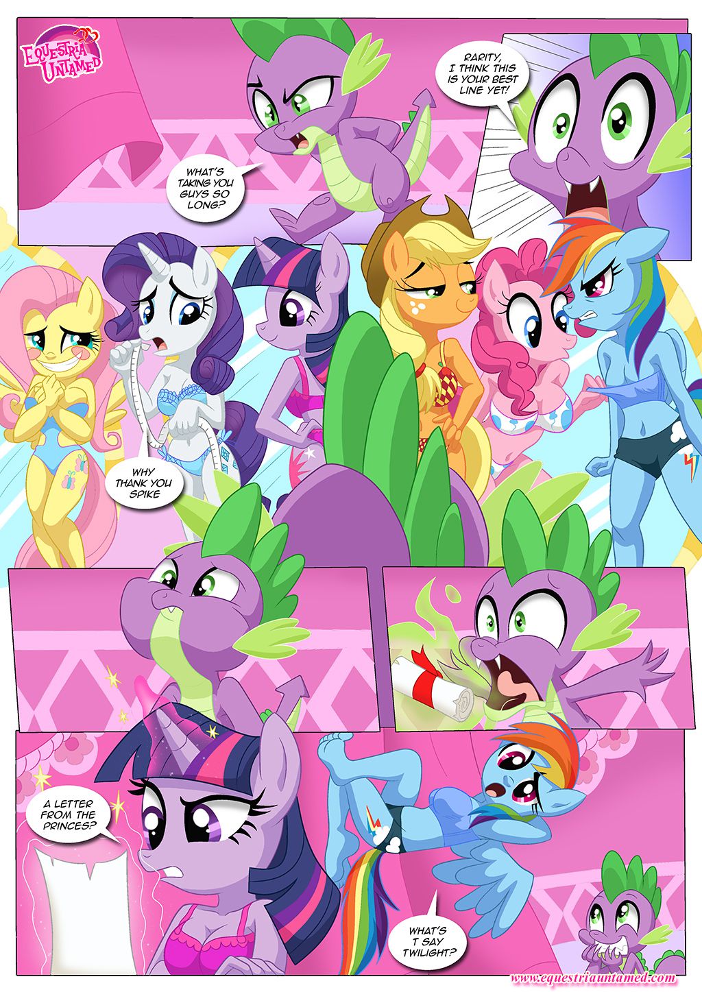 The Next Level of Friendship (My Little Pony: Friendship is Magic) [Palcomix] 1 . The Next Level of Friendship - Chapter 1 (My Little Pony: Friendship is Magic) [Palcomix] – page 3
