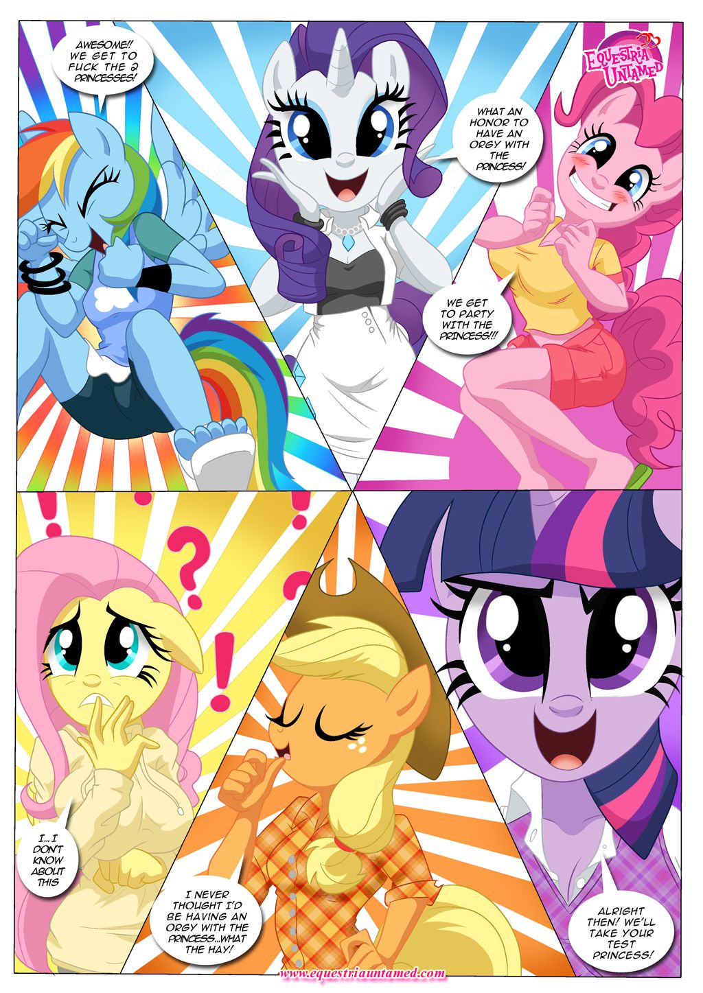 The Next Level of Friendship (My Little Pony: Friendship is Magic) [Palcomix] 1 . The Next Level of Friendship - Chapter 1 (My Little Pony: Friendship is Magic) [Palcomix] – page 6