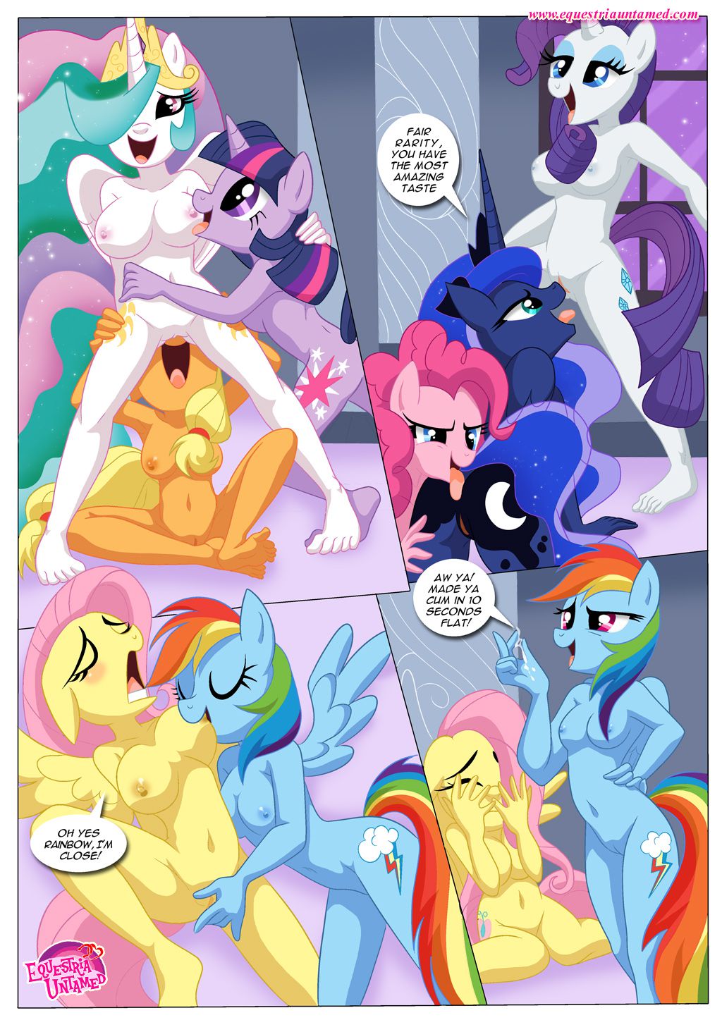 The Next Level of Friendship (My Little Pony: Friendship is Magic) [Palcomix] 1 . The Next Level of Friendship - Chapter 1 (My Little Pony: Friendship is Magic) [Palcomix] – page 8