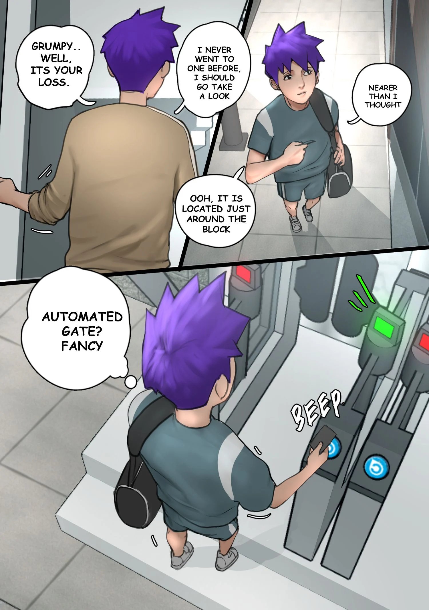 Lucy Gym Encounter [Scarlett Ann] 1 . Lucy Gym Encounter - Chapter 1 [Scarlett Ann] – page 3