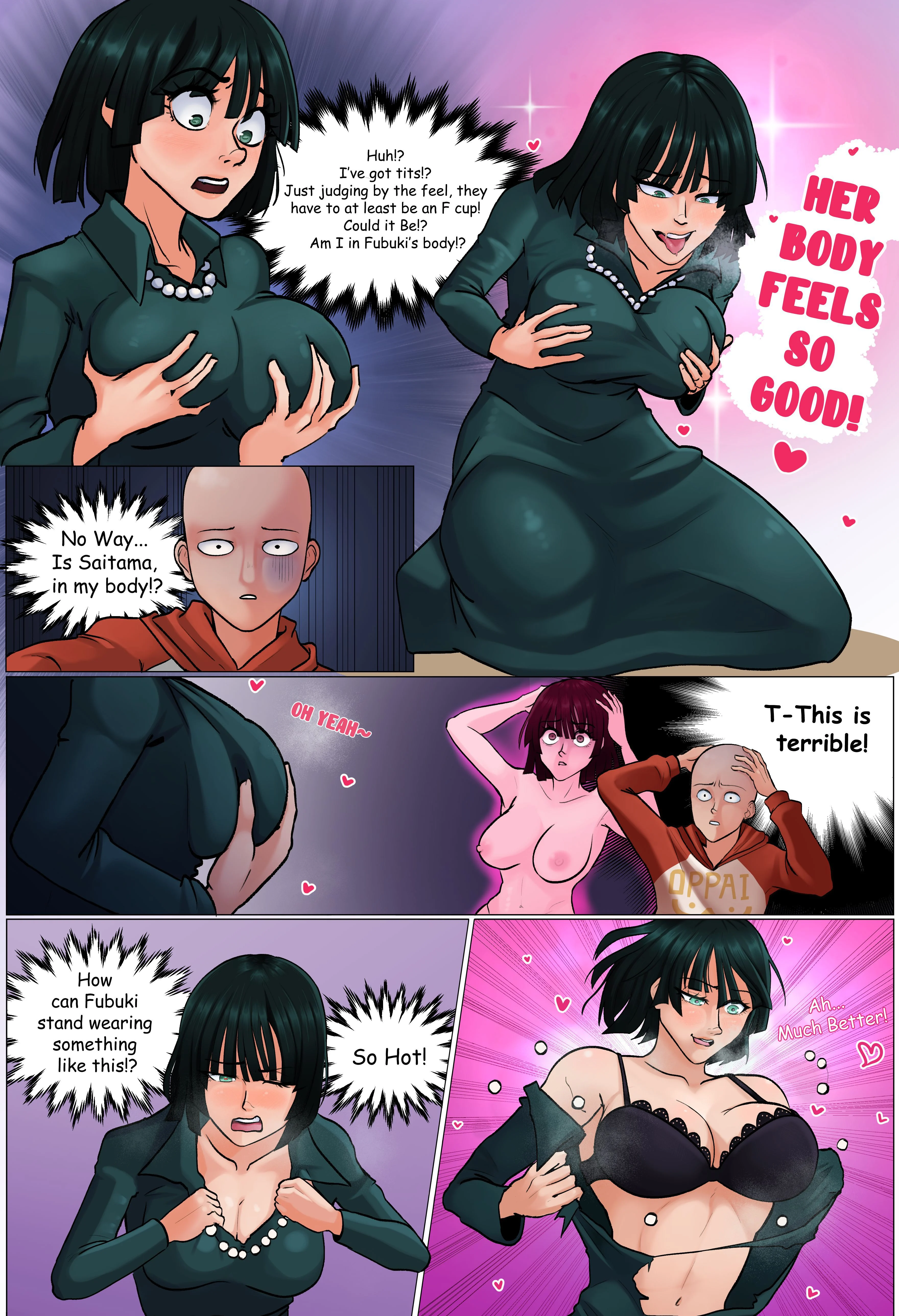 Fubuki &amp; Saitama Bodyswapped! (One Punch Man) [Fauzy, TSFSingularity] 1 . Fubuki & Saitama Bodyswapped! - Chapter 1 (One Punch Man) [Fauzy , TSFSingularity] – page 2