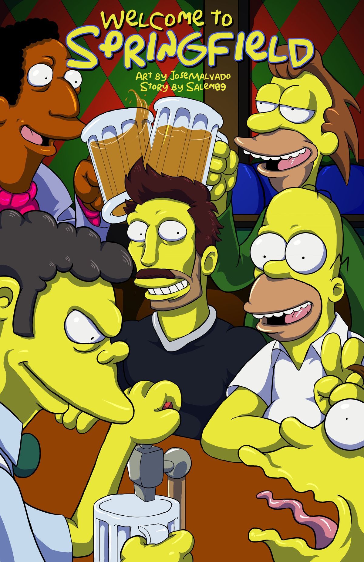 Darren’s Adventure (The Simpsons) [Arabatos] 1-2 . Darren's Adventure - Chapter 1-2 (The Simpsons) [Arabatos] – page 2
