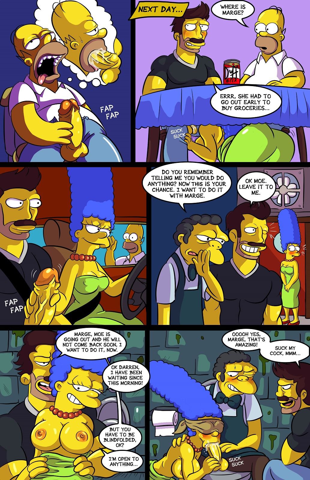 Darren’s Adventure (The Simpsons) [Arabatos] 1-2 . Darren's Adventure - Chapter 1-2 (The Simpsons) [Arabatos] – page 8