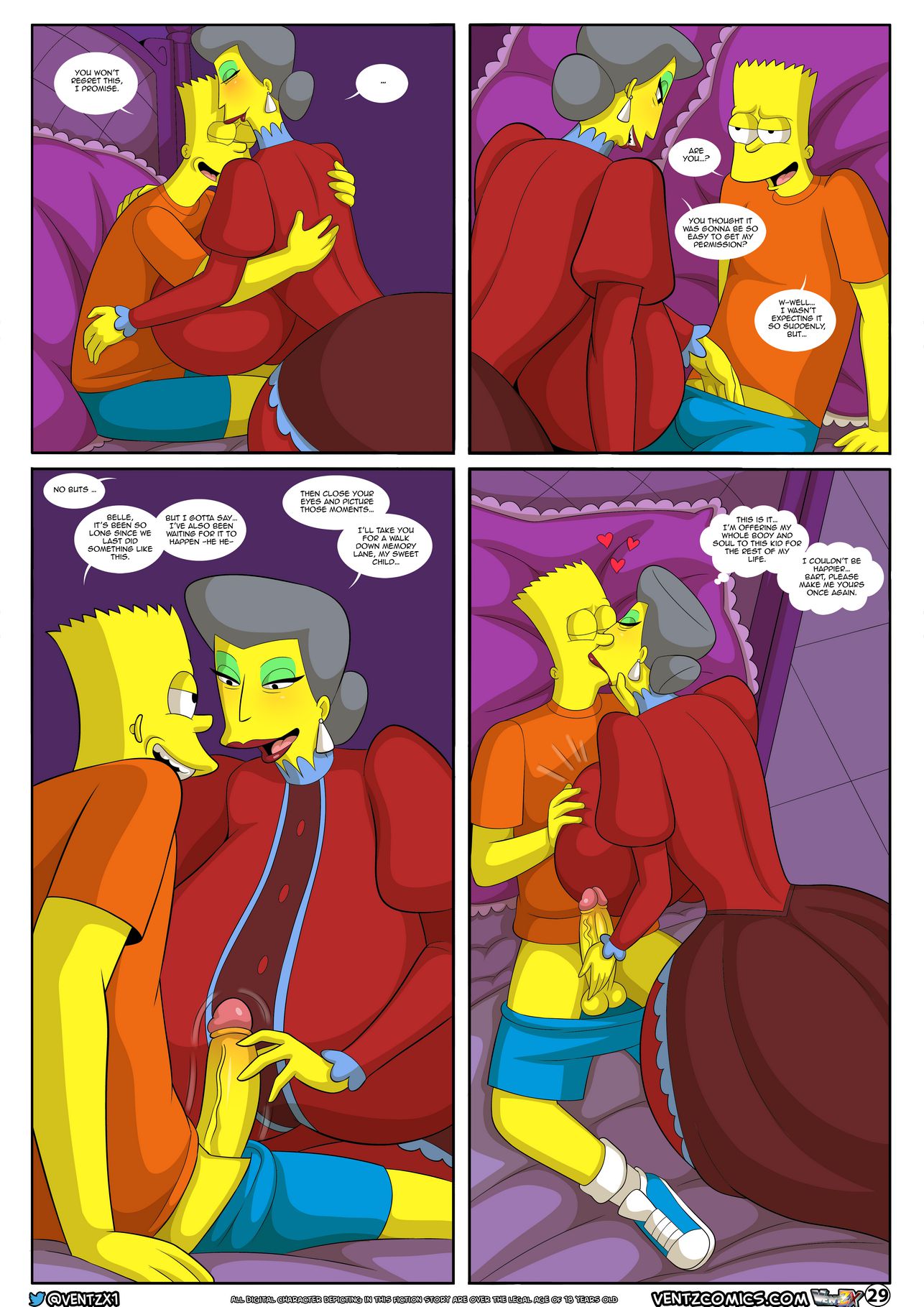 Darren’s Adventure (The Simpsons) [Arabatos] 13 . Darren's Adventure - Chapter 13 (The Simpsons) [Arabatos] – page 29