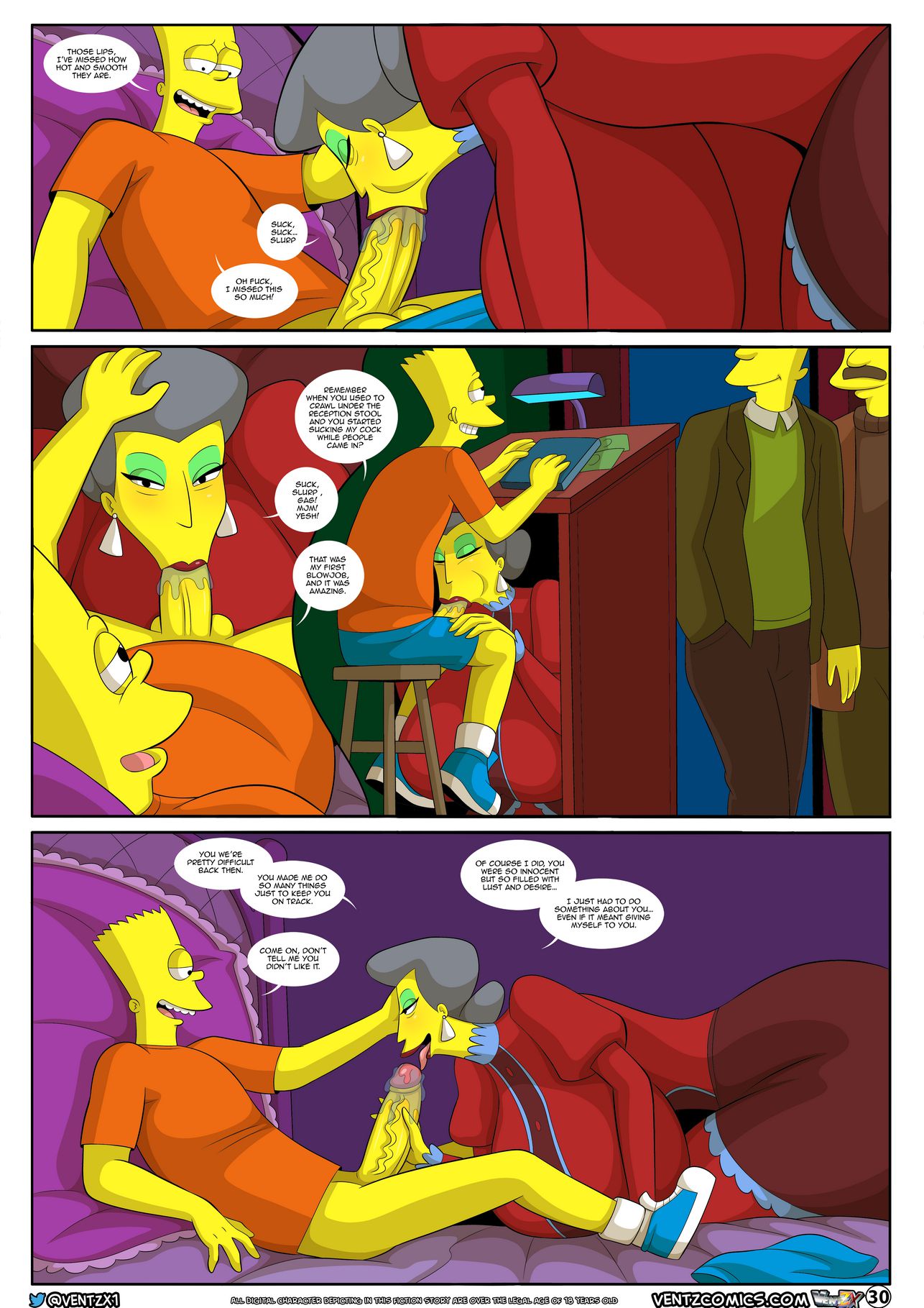 Darren’s Adventure (The Simpsons) [Arabatos] 13 . Darren's Adventure - Chapter 13 (The Simpsons) [Arabatos] – page 30