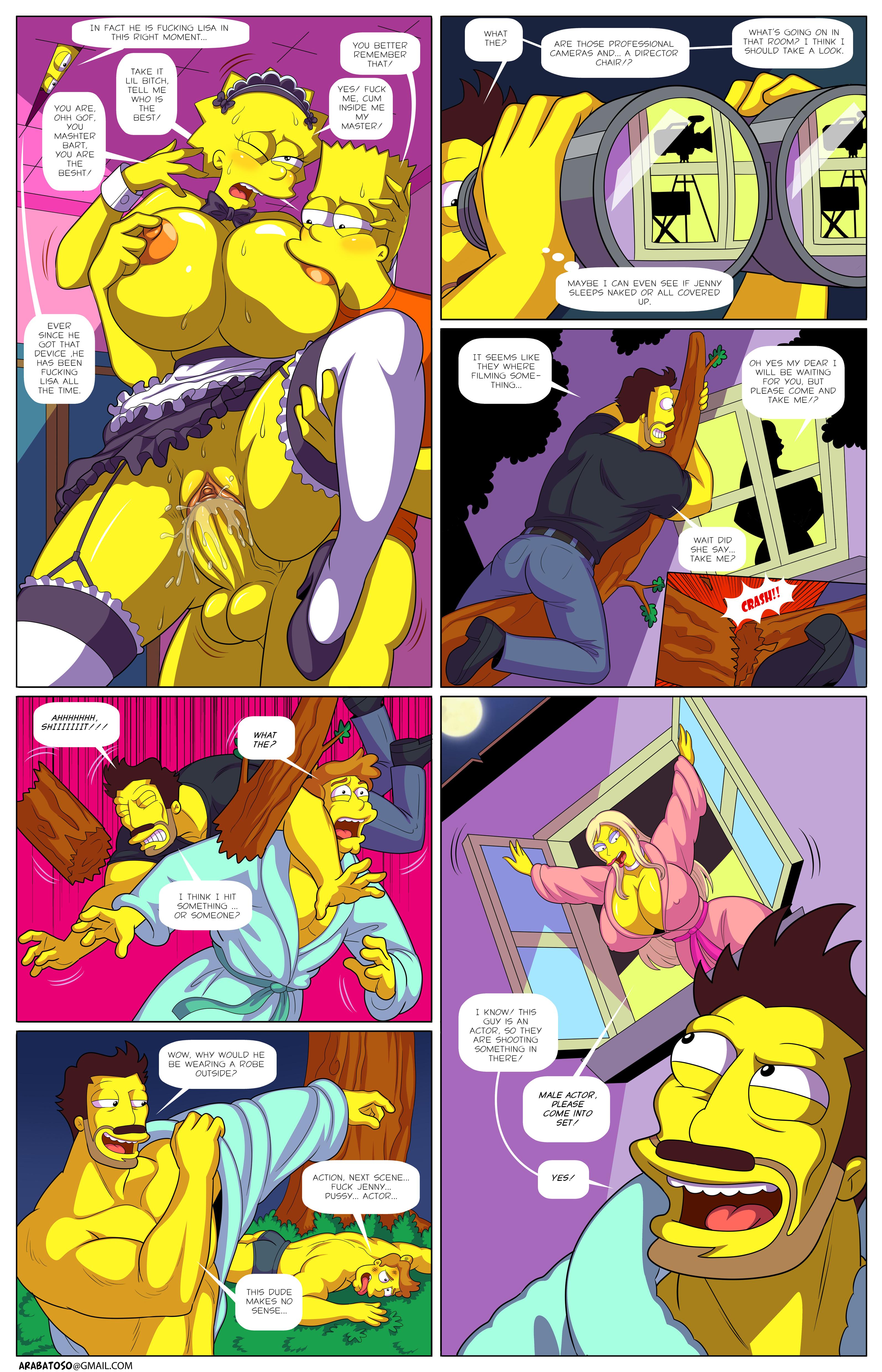 Darren’s Adventure (The Simpsons) [Arabatos] 8 . Darren's Adventure - Chapter 8 (The Simpsons) [Arabatos] – page 3