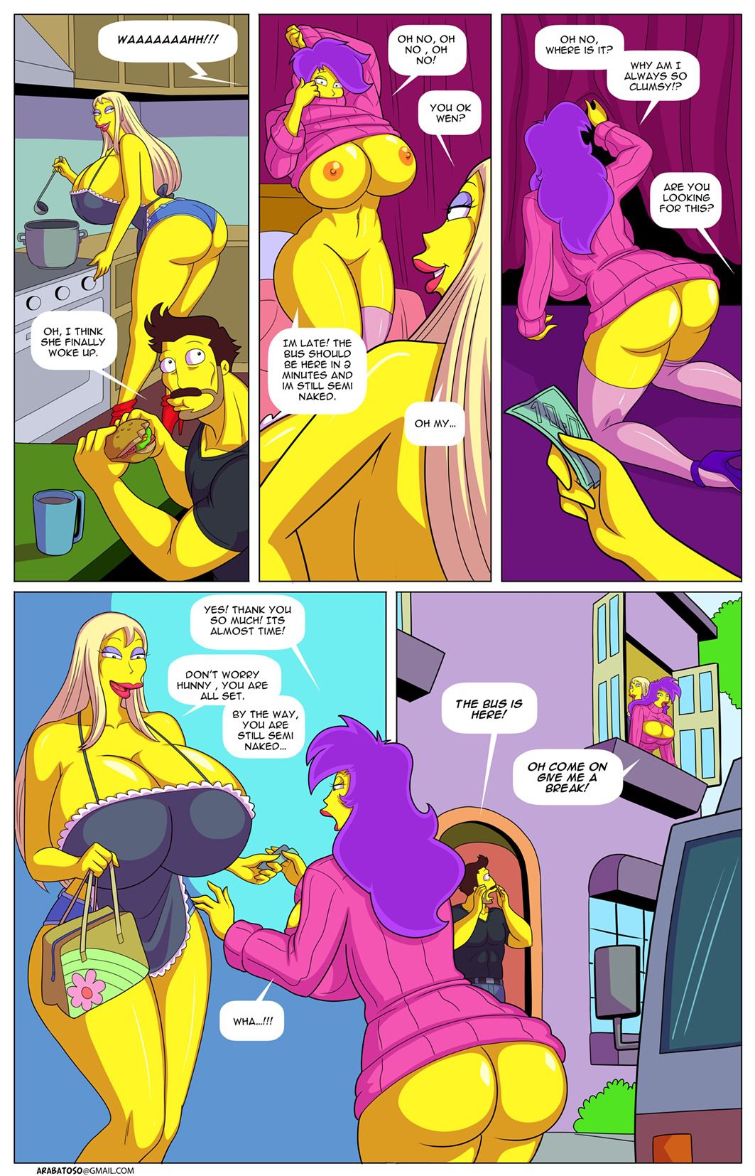 Darren’s Adventure (The Simpsons) [Arabatos] 10 . Darren's Adventure - Chapter 10 (The Simpsons) [Arabatos] – page 20