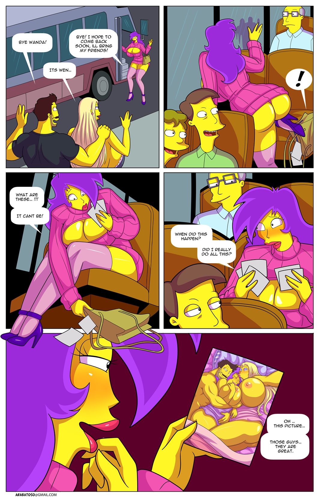 Darren’s Adventure (The Simpsons) [Arabatos] 10 . Darren's Adventure - Chapter 10 (The Simpsons) [Arabatos] – page 21