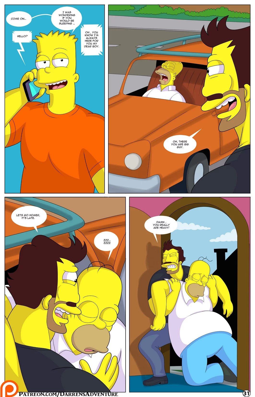 Darren’s Adventure (The Simpsons) [Arabatos] 11 . Darren's Adventure - Chapter 11 (The Simpsons) [Arabatos] – page 31