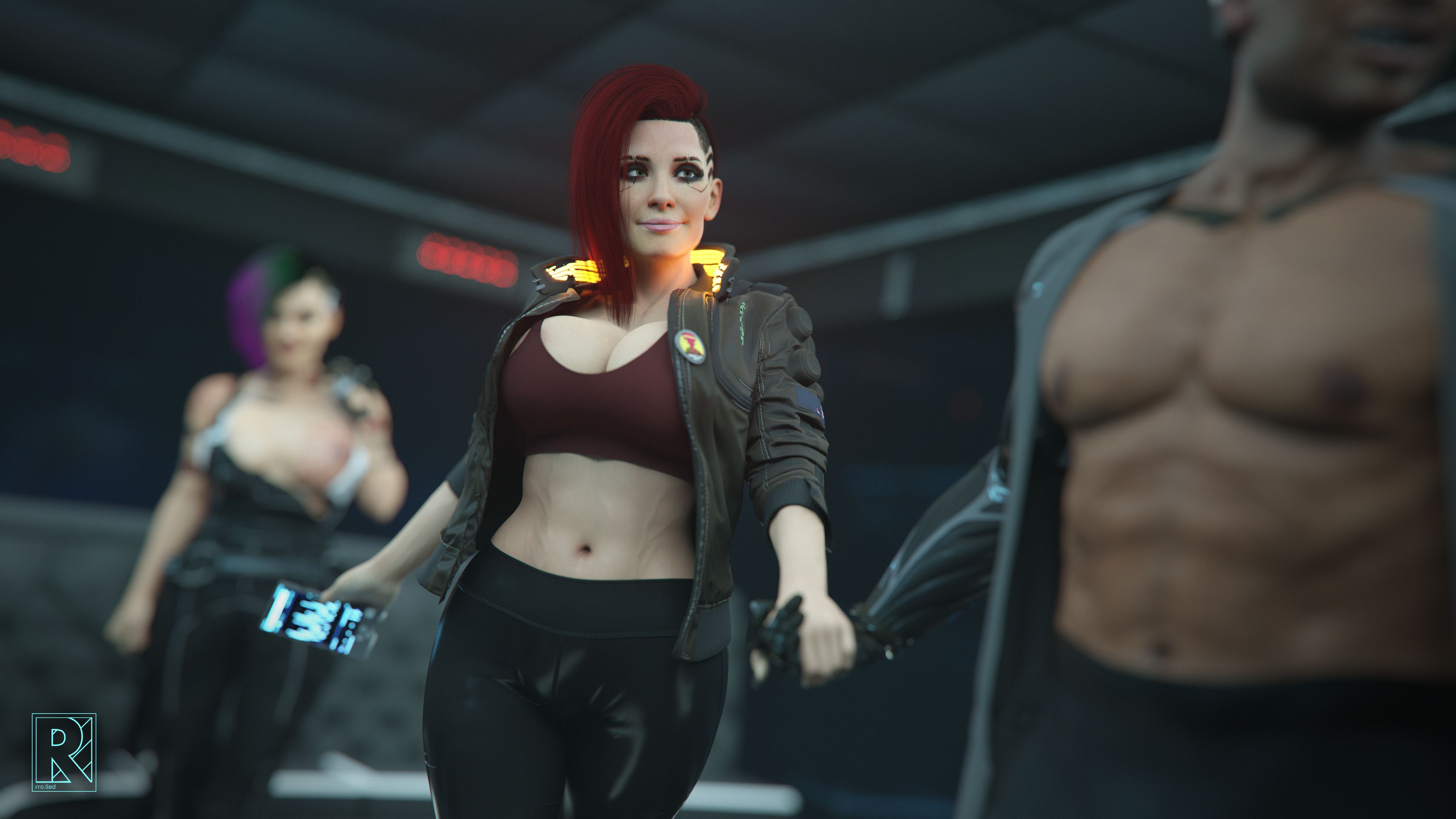 Valerie – Lifetime Gig (Cyberpunk 2077) [Rro.lled] 1 . Valerie - Lifetime Gig - Chapter 1 (Cyberpunk 2077) [Rro.lled] – page 3