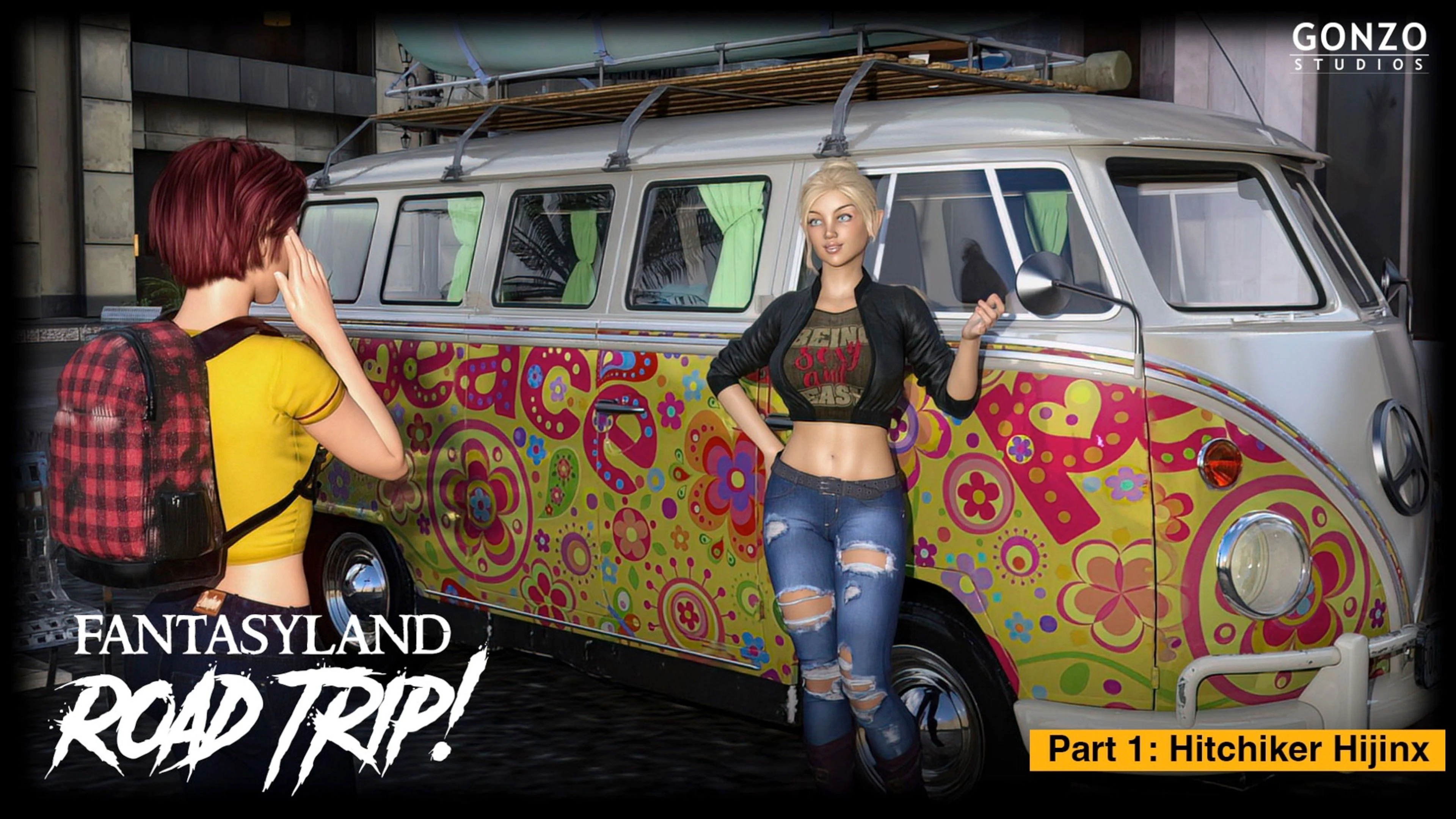 Fantasyland – Road Trip! [Sexy3DComics | Gonzo] 1 . Fantasyland - Road Trip! - Chapter 1 [Sexy3DComics , Gonzo] – page 1