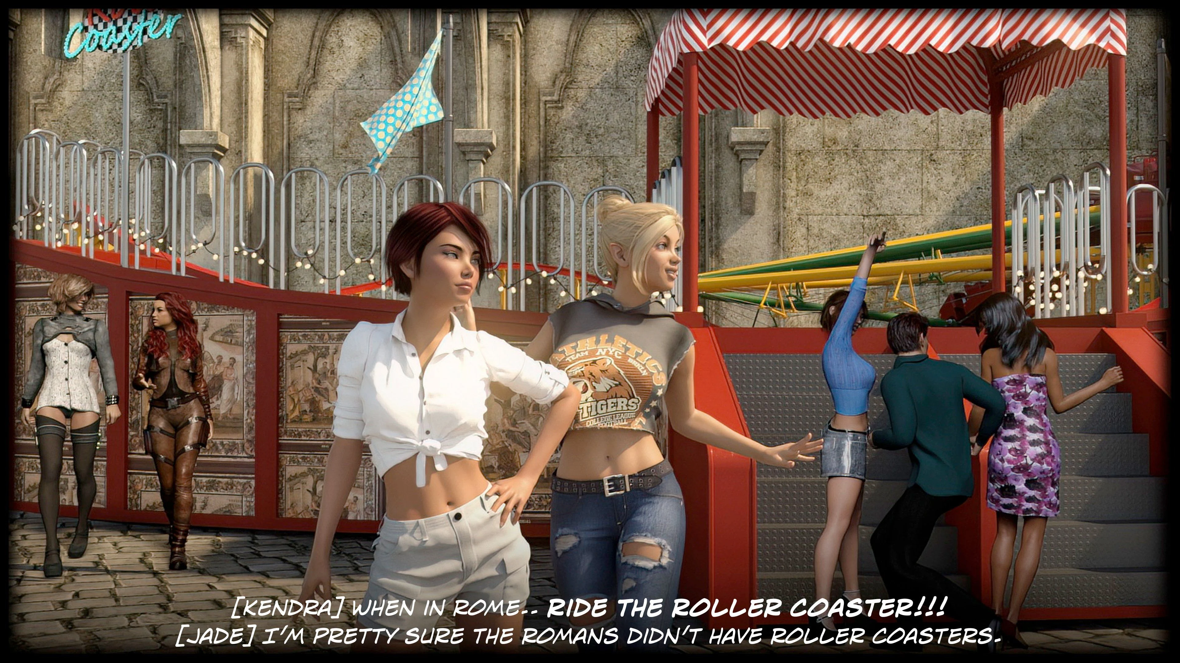 Fantasyland – Road Trip! [Sexy3DComics | Gonzo] 2 . Fantasyland - Road Trip! - Chapter 2 [Sexy3DComics , Gonzo] – page 7