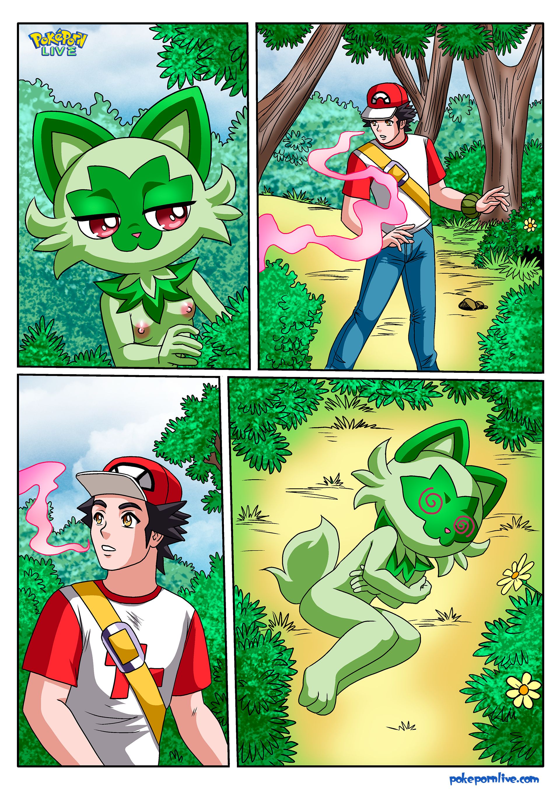 Purr and Spur (Pokemon) [Palcomix] 1 . Purr and Spur - Chapter 1 (Pokemon) [Palcomix] – page 4
