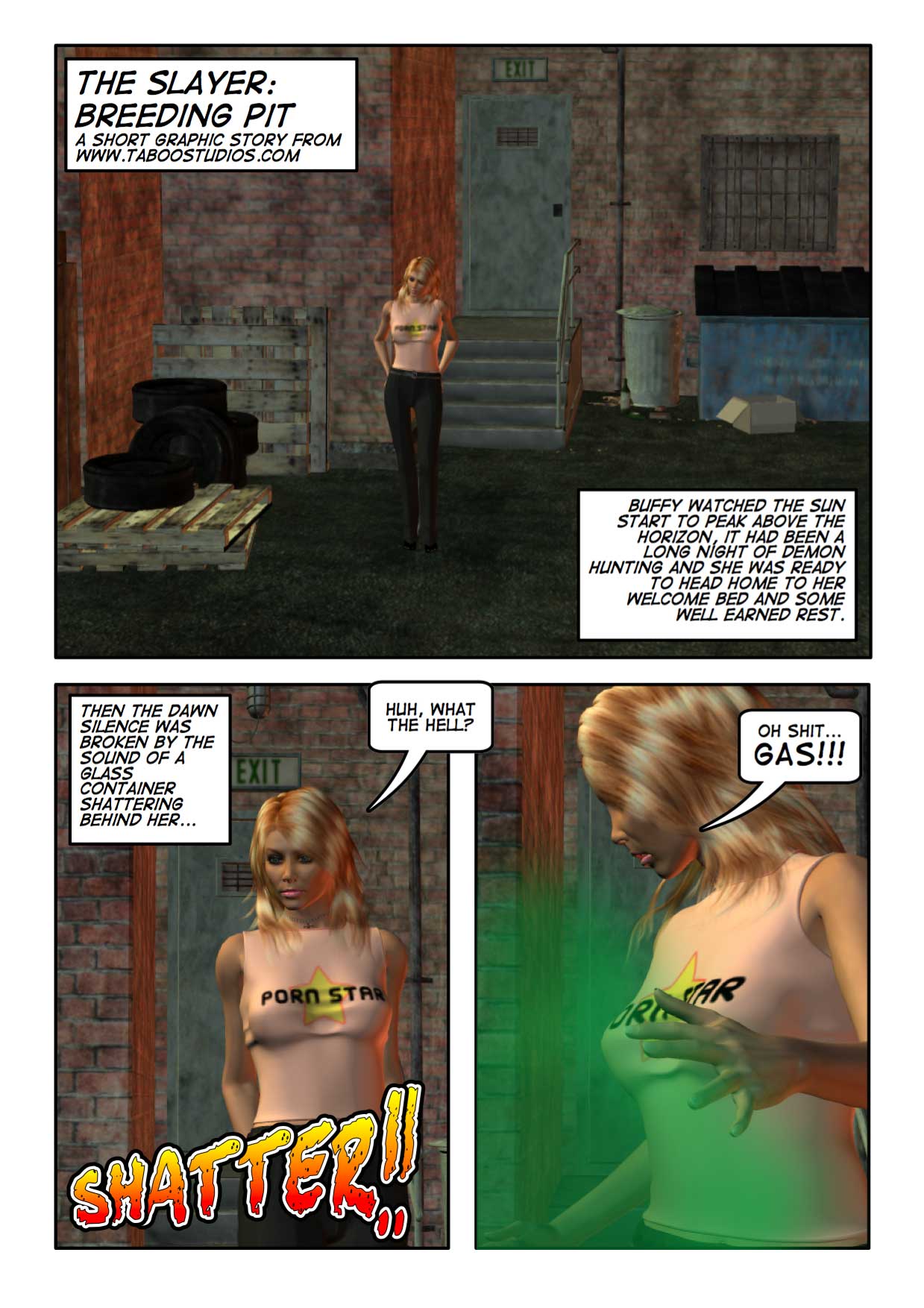 Slayer [Sexy3DComics | Gonzo] Slayer Breeding Pit – page 1