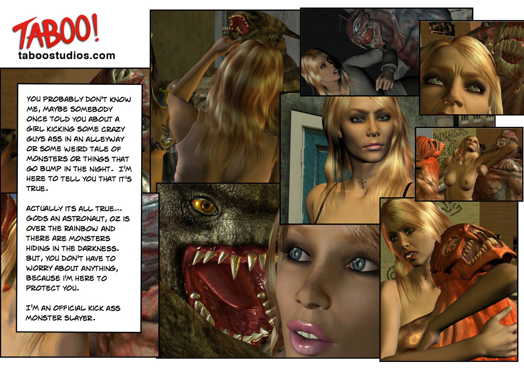 Slayer [Sexy3DComics | Gonzo] Slayer Nightmares – page 1