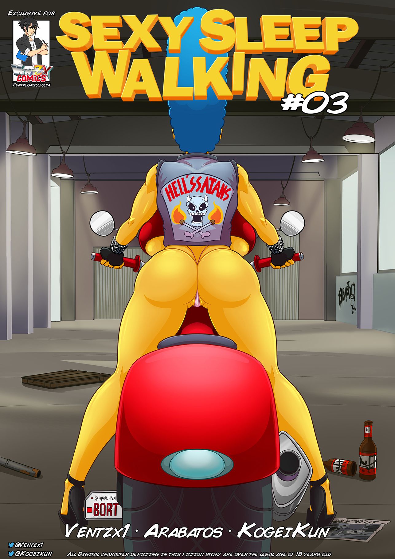 Sexy Sleep Walking (The Simpsons) [KogeiKun] 3 . Sexy Sleep Walking - Chapter 3 (The Simpsons) [KogeiKun] – page 1