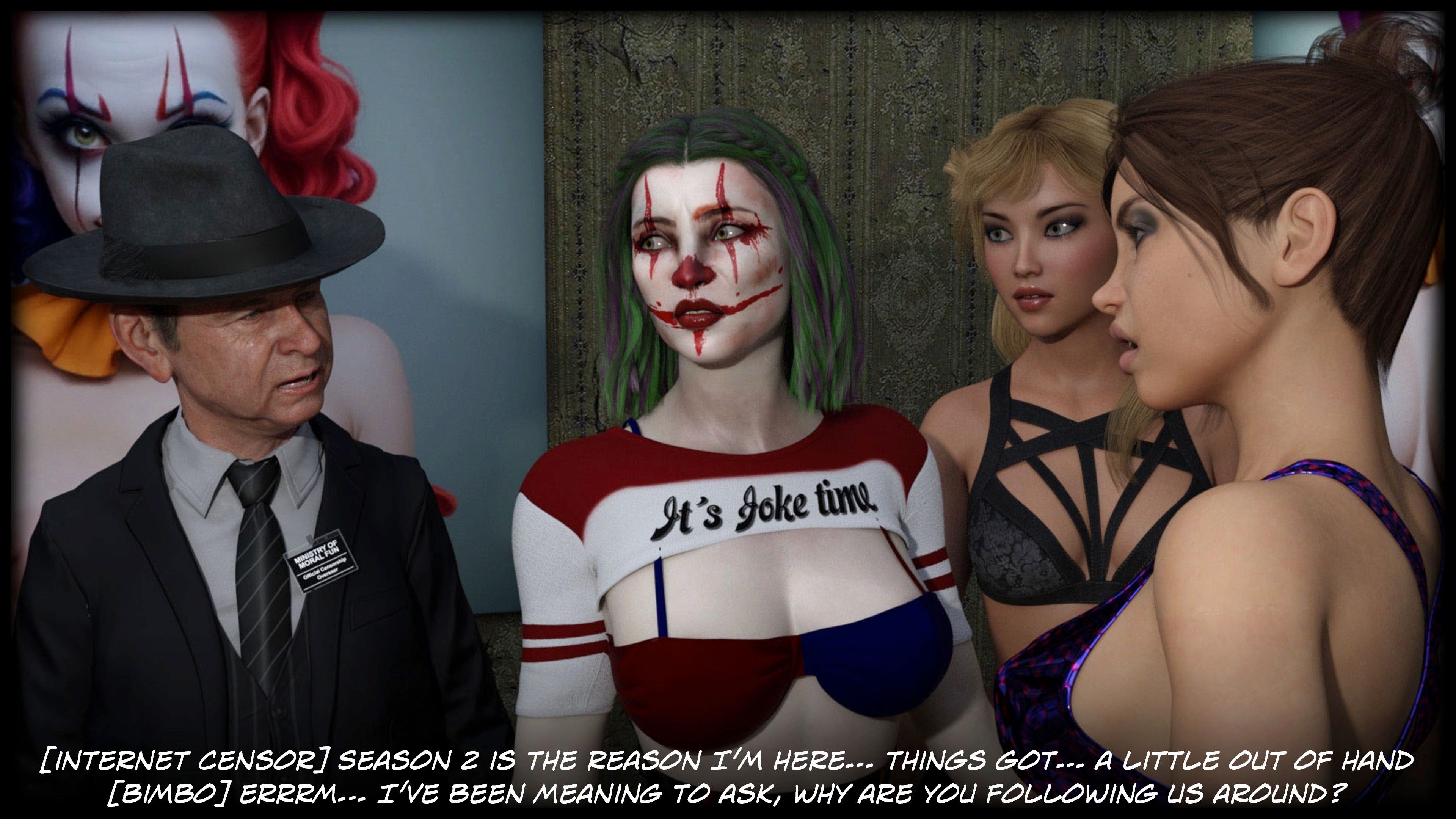 Dark Circus [Sexy3DComics | Gonzo] 2 . Dark Circus - Chapter 2 [Sexy3DComics , Gonzo] – page 32