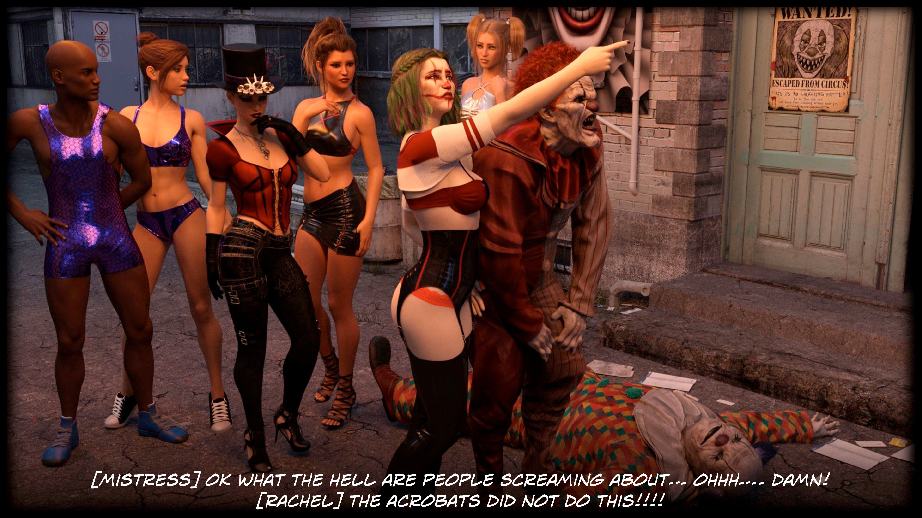 Dark Circus [Sexy3DComics | Gonzo] 1 . Dark Circus - Chapter 1 [Sexy3DComics | Gonzo] – page 159