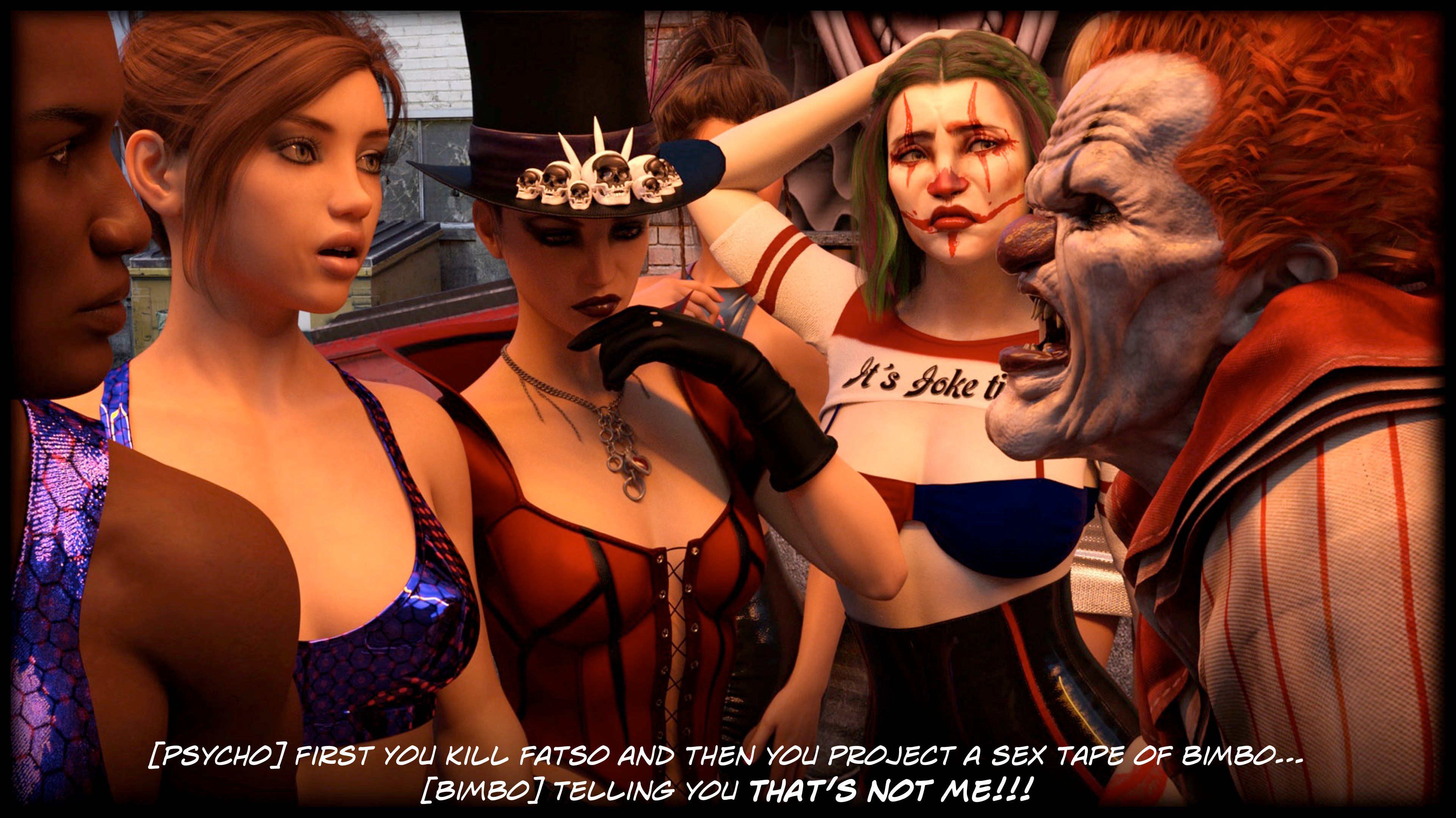 Dark Circus [Sexy3DComics | Gonzo] 1 . Dark Circus - Chapter 1 [Sexy3DComics | Gonzo] – page 160