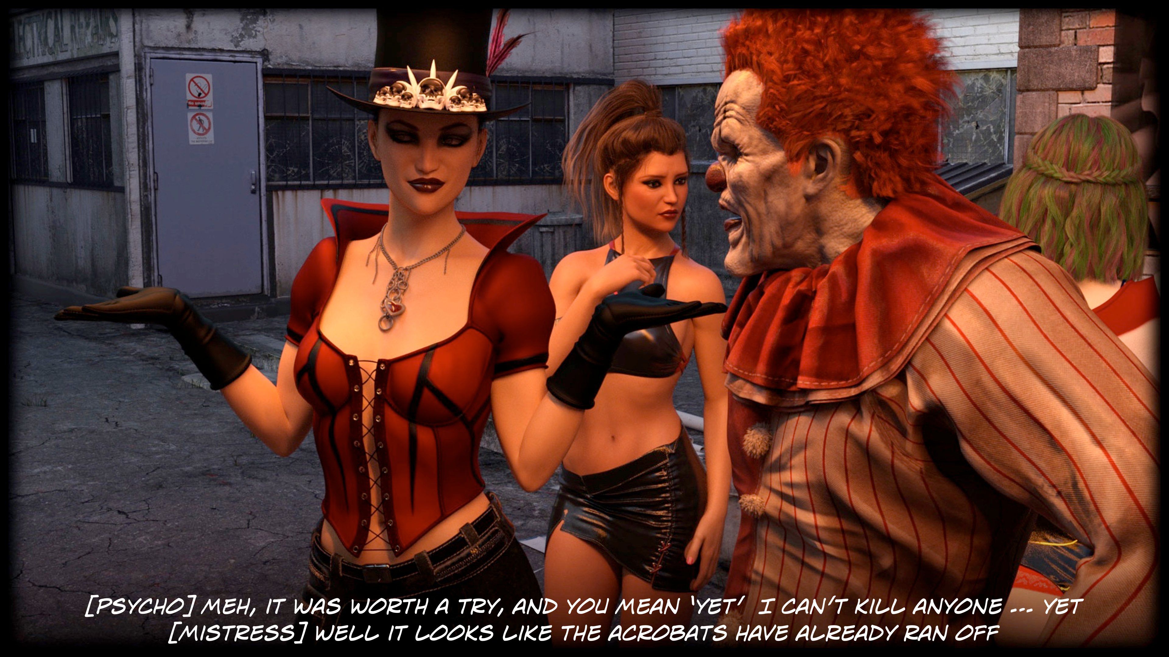 Dark Circus [Sexy3DComics | Gonzo] 1 . Dark Circus - Chapter 1 [Sexy3DComics | Gonzo] – page 164