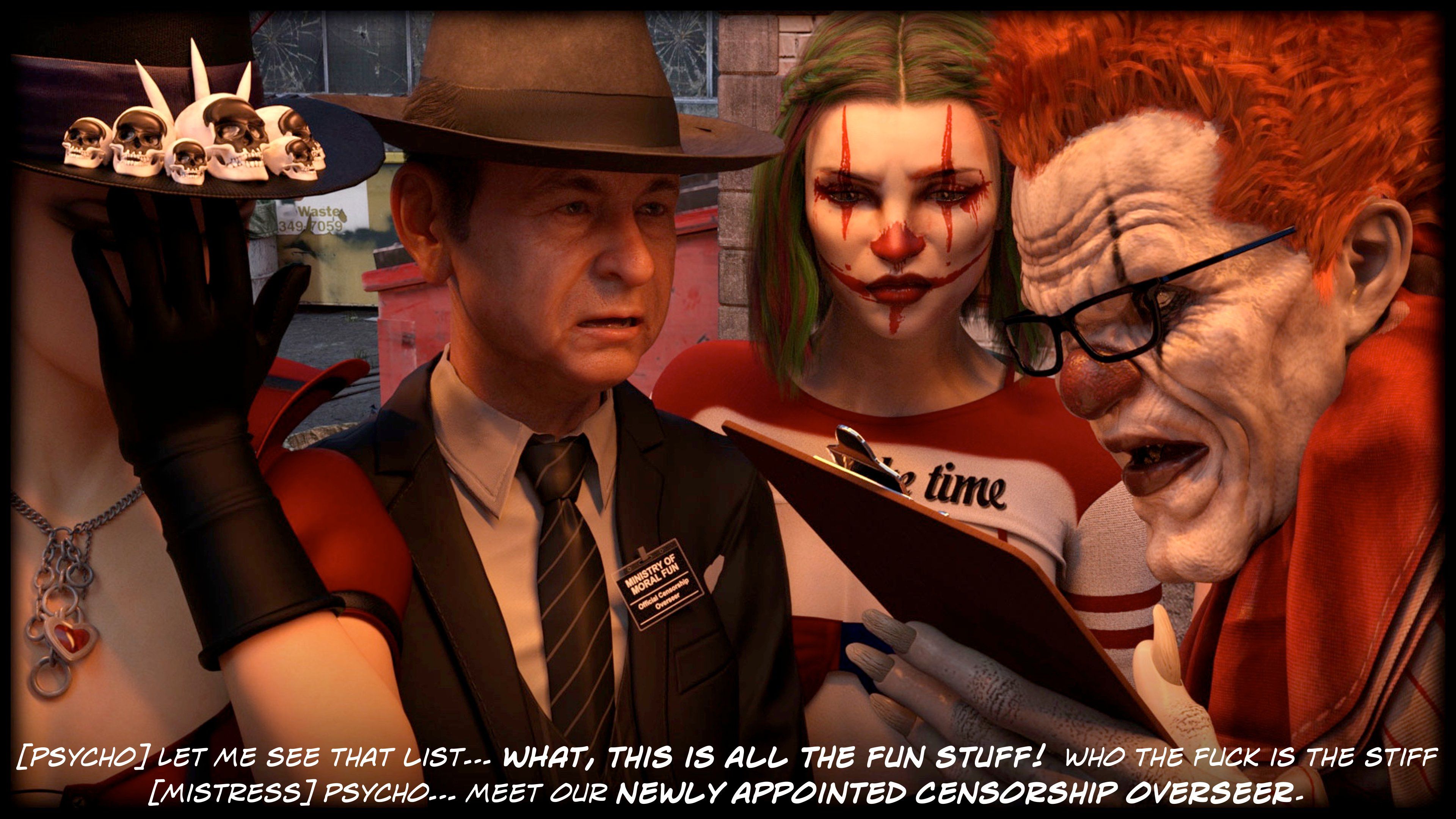 Dark Circus [Sexy3DComics | Gonzo] 1 . Dark Circus - Chapter 1 [Sexy3DComics | Gonzo] – page 168