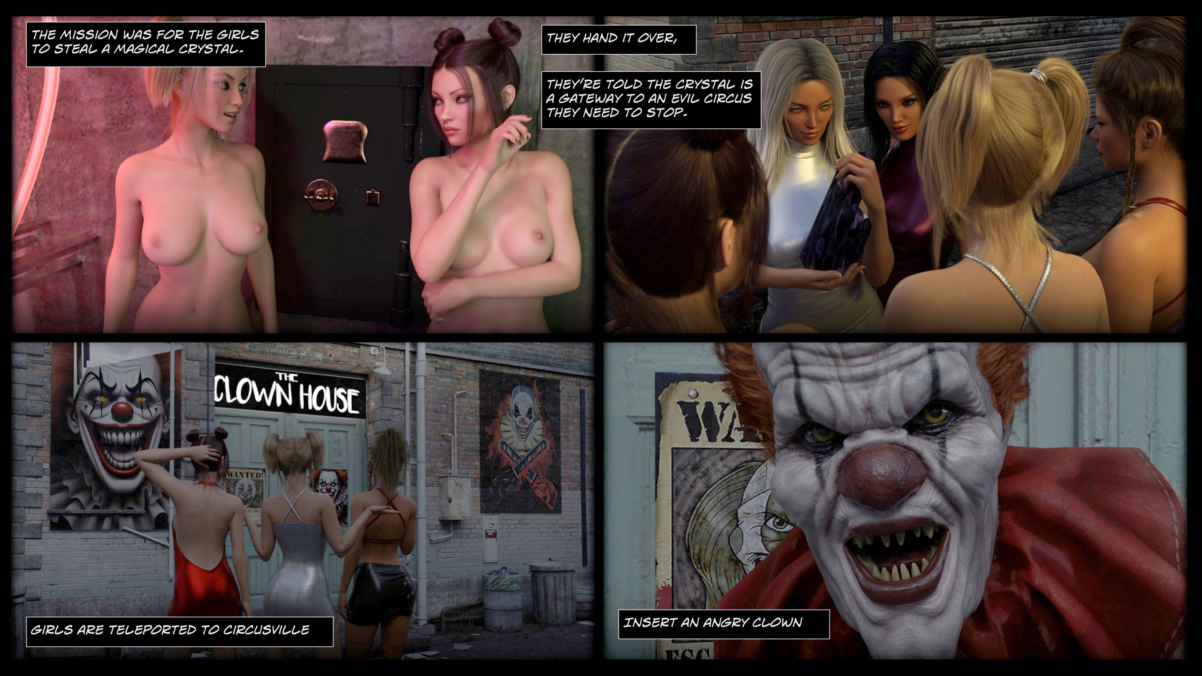Dark Circus [Sexy3DComics | Gonzo] 1 . Dark Circus - Chapter 1 [Sexy3DComics | Gonzo] – page 4