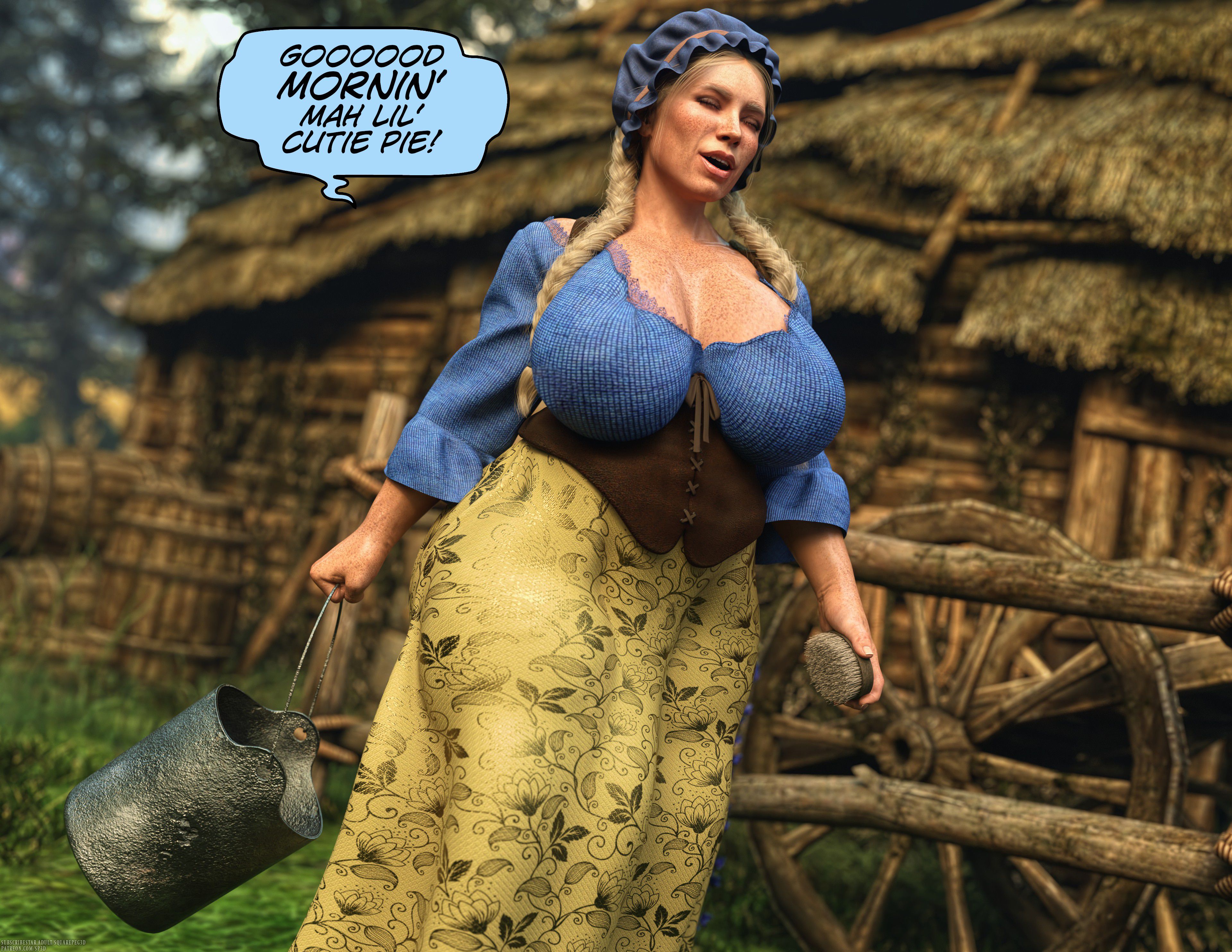Mini-Comics [SquarePeg3D] Blue Ribbon - [SquarePeg3D] – page 1