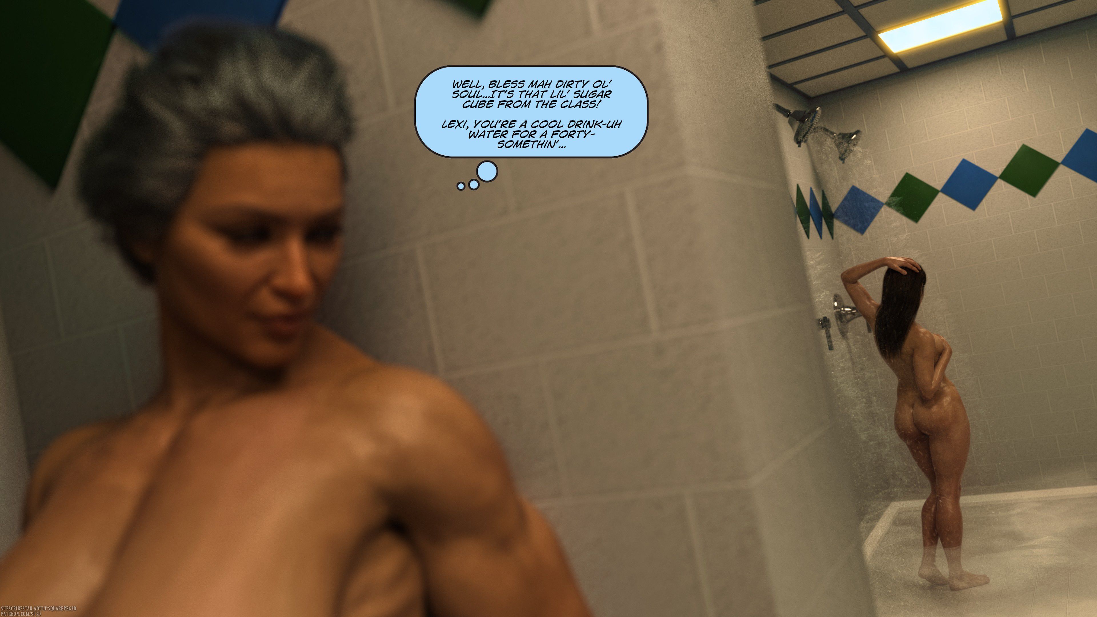 Mini-Comics [SquarePeg3D] Hosed Down - [SquarePeg3D] – page 2
