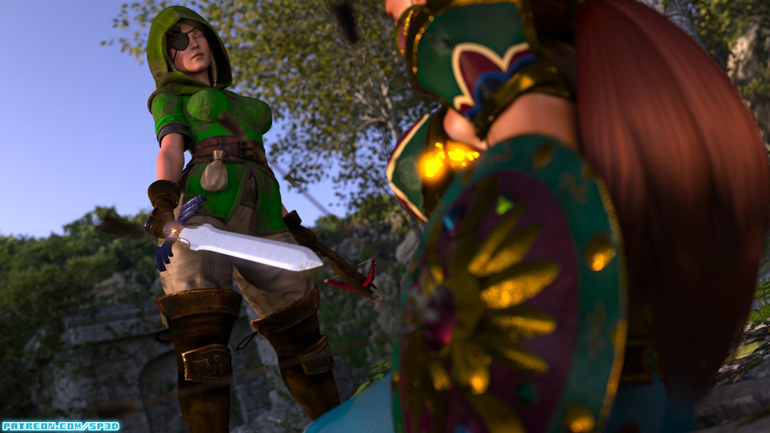 Mini-Comics [SquarePeg3D] Hylian Courtship - [SquarePeg3D] – page 2