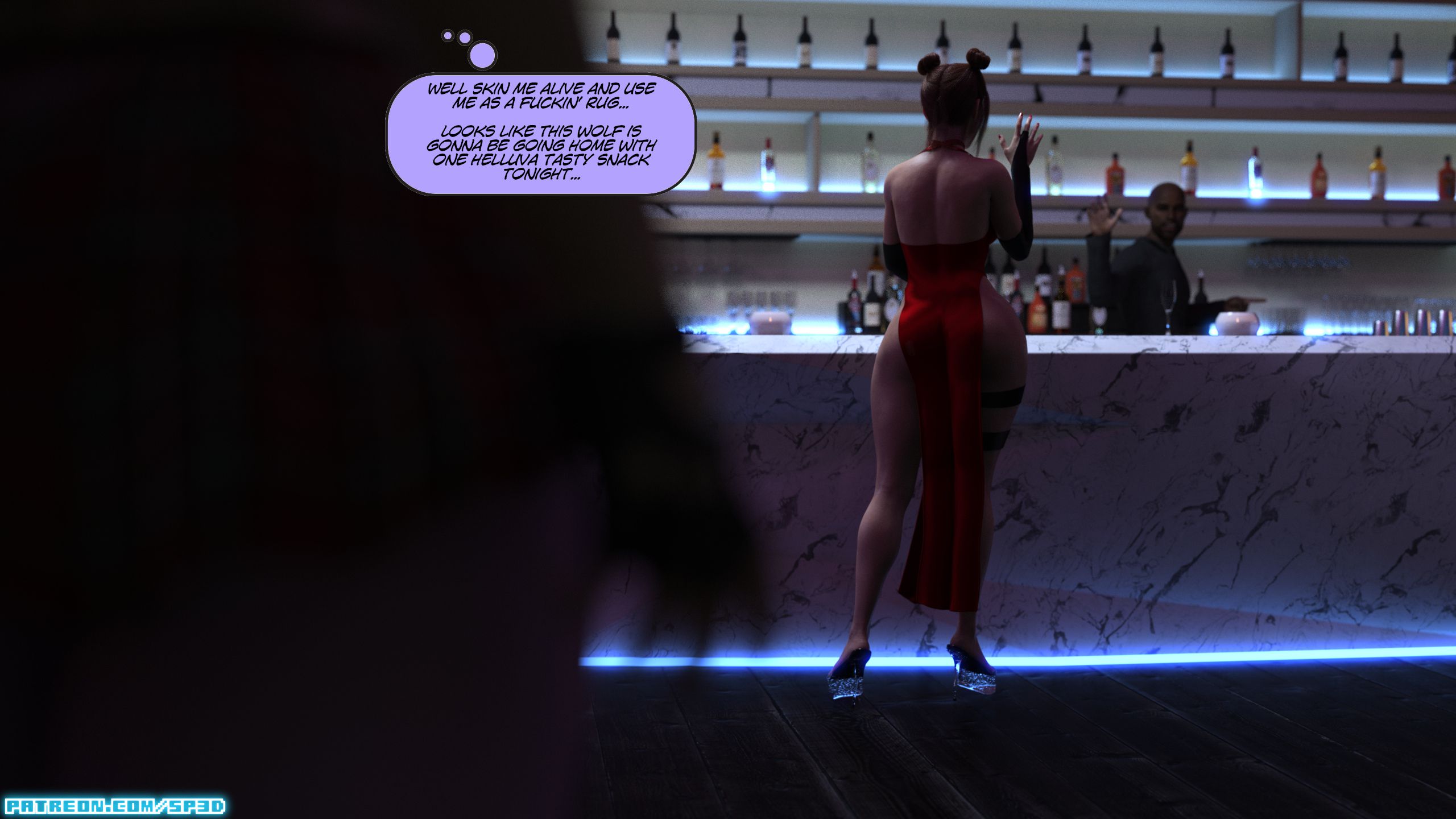 Mini-Comics [SquarePeg3D] Big Bad - [SquarePeg3D] – page 1
